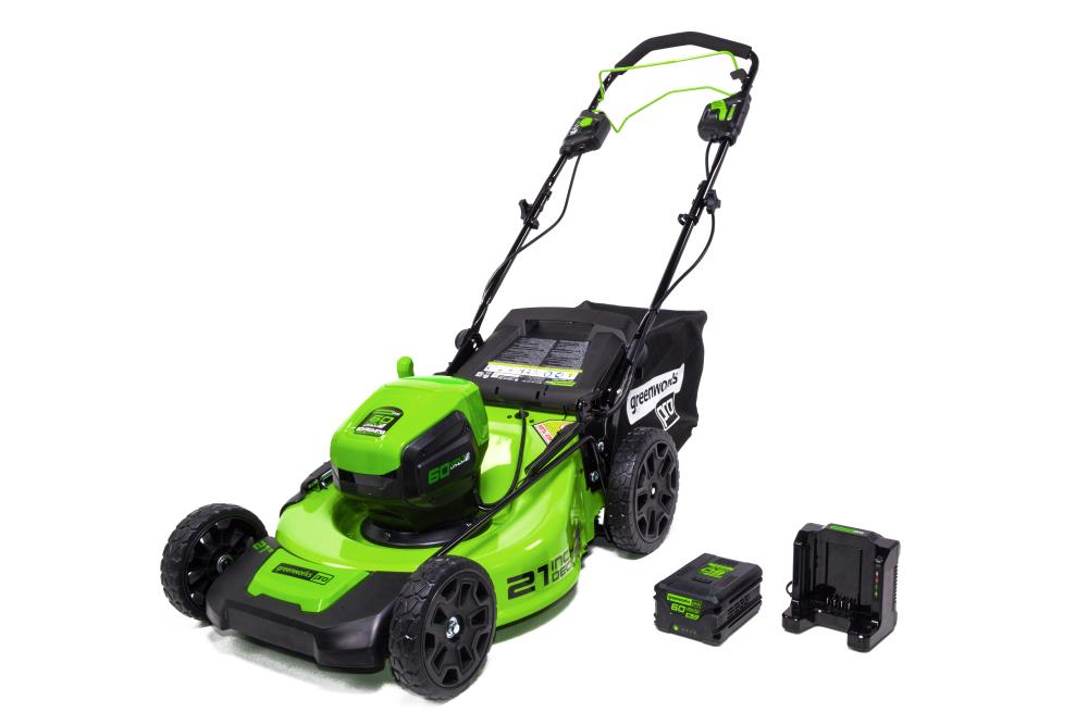 Greenworks Pro 60 volt 21 in Self propelled Cordless Lawn Mower 5