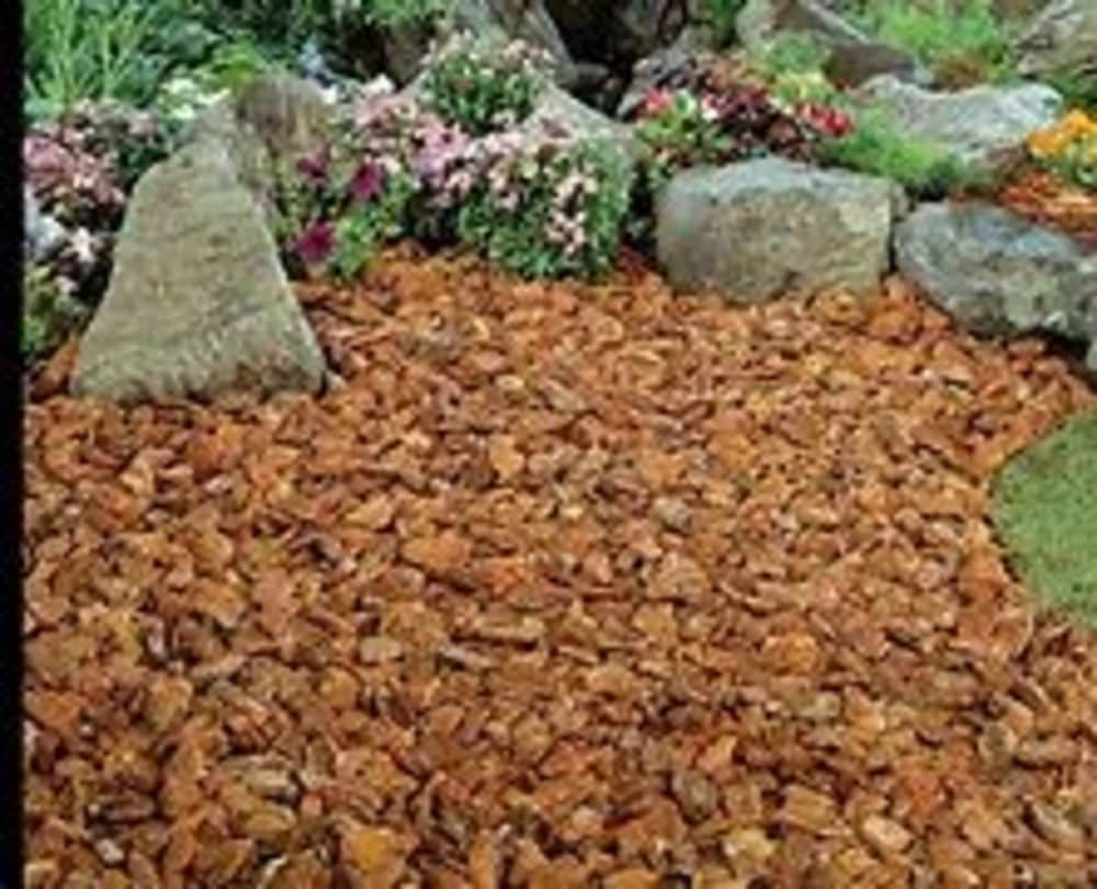 Permagreen 2-cu ft Brown Pine Bark Nuggets in the Bagged Mulch department  at