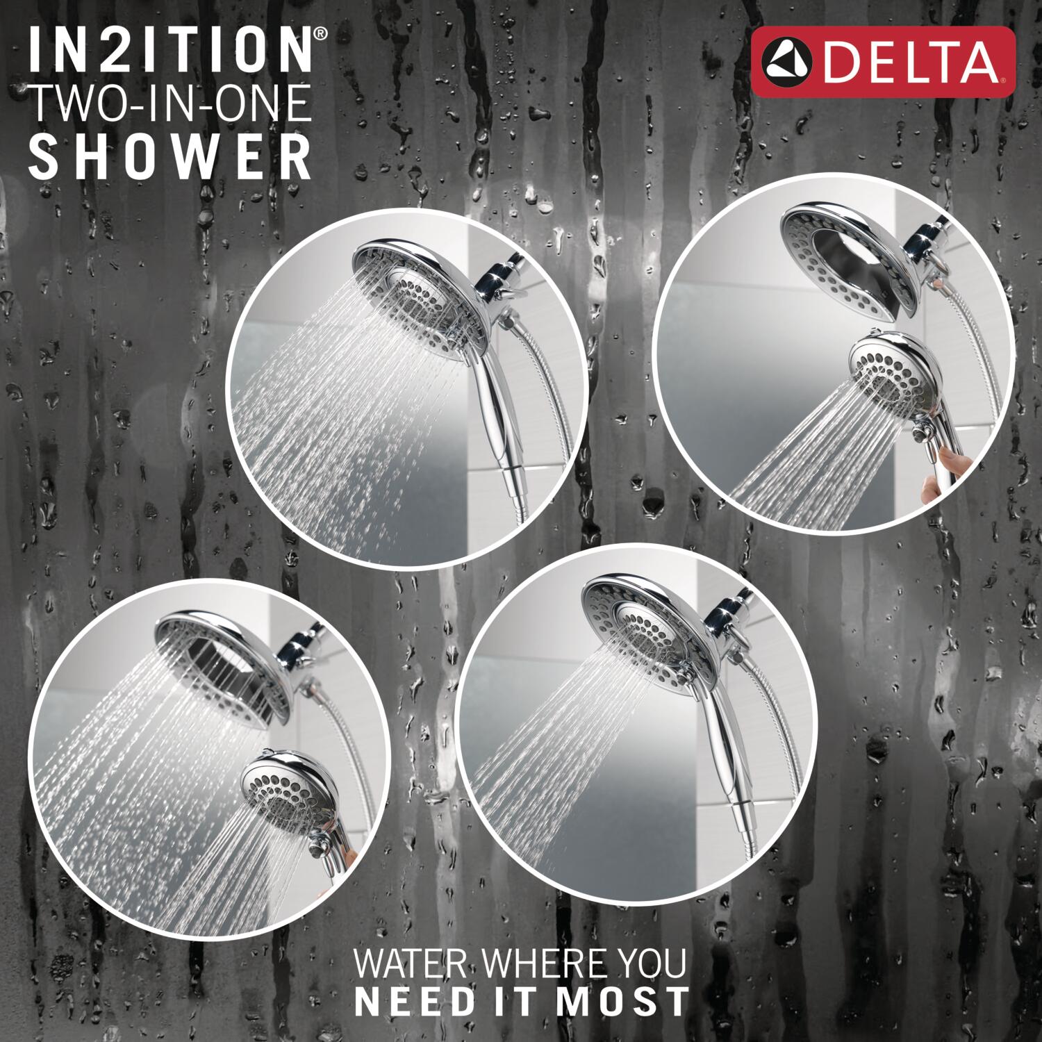 Delta 58569-PR-PK Fixed-Showerhead - View #3