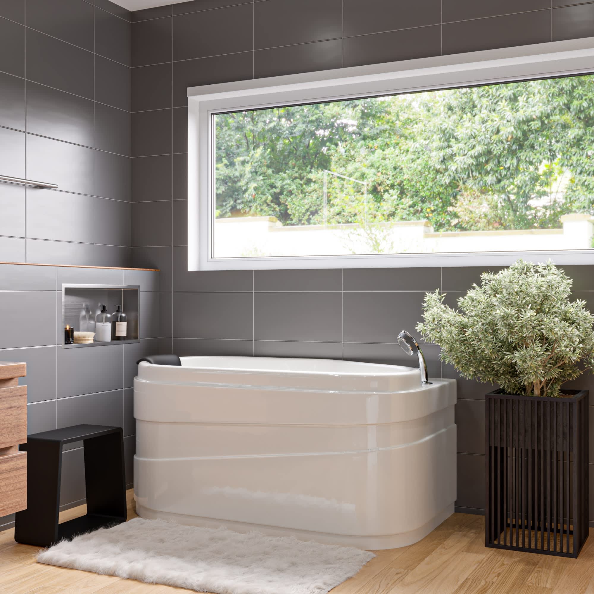 ALFI ABST55BM Vanity-Stools - View #6