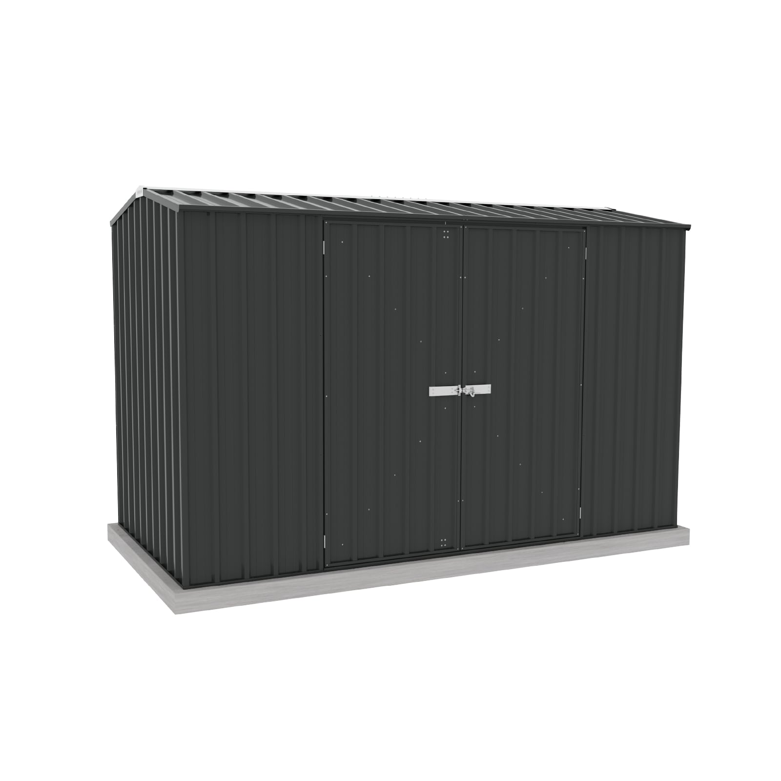ABSCO AB1003 5-ft x 10-ft Premier Galvanized steel Storage Shed