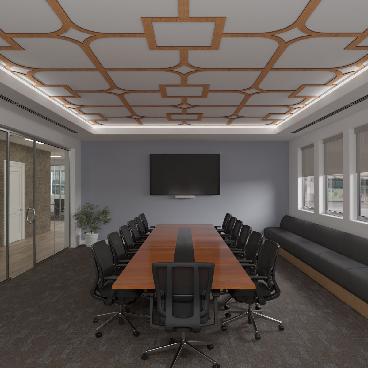 Ekena Millwork CELW79X79X0375OLVCH Wall-Panels - View #9