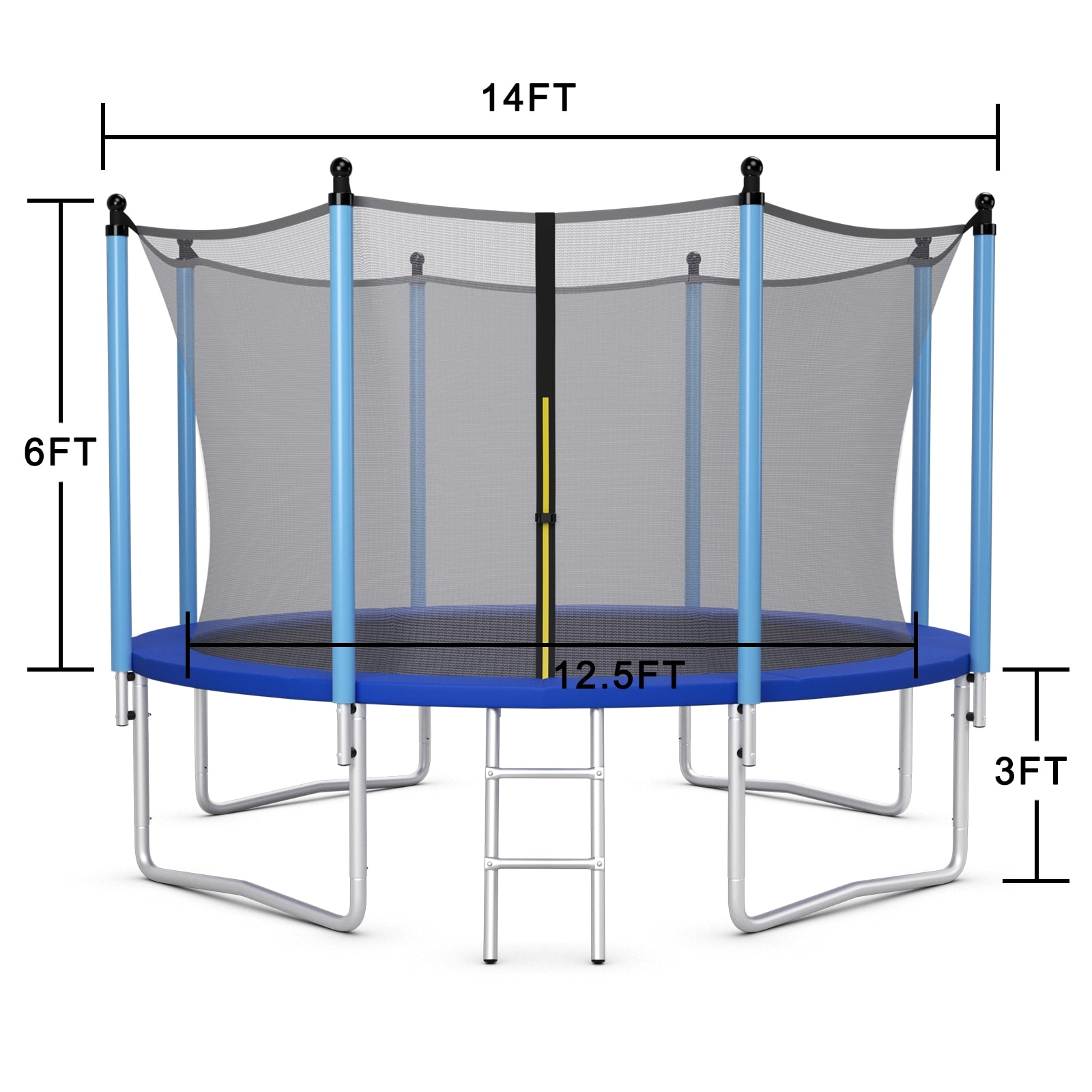 Slickblue D-CO-+84001WT trampolines - Thumbnail View #4