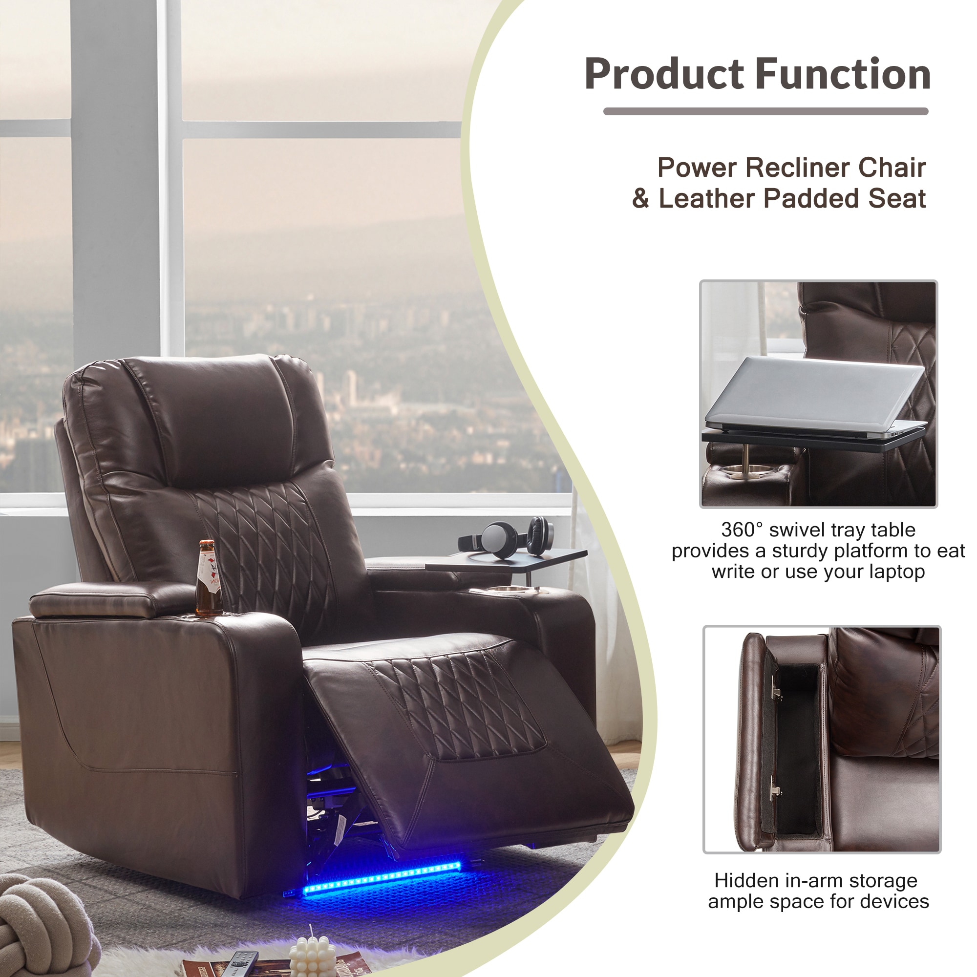 Cooliving LPP038535DAA recliners - View #11