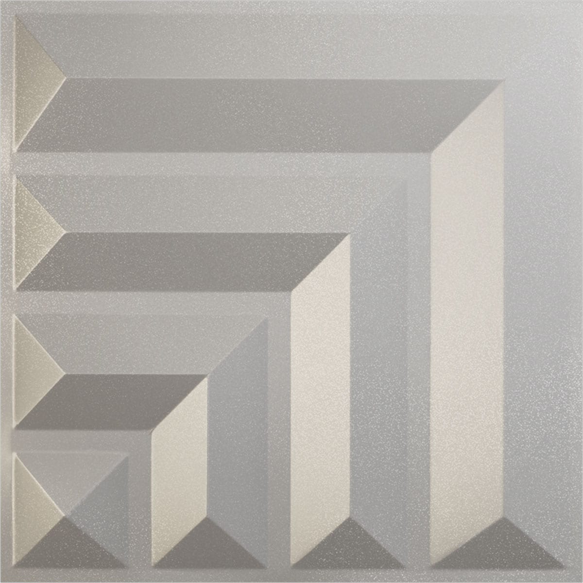 Ekena Millwork WP20X20BTASV 19-5/8-in x 19-5/8-in Embossed Paintable/Stainable Silver PVC Wall Panel (