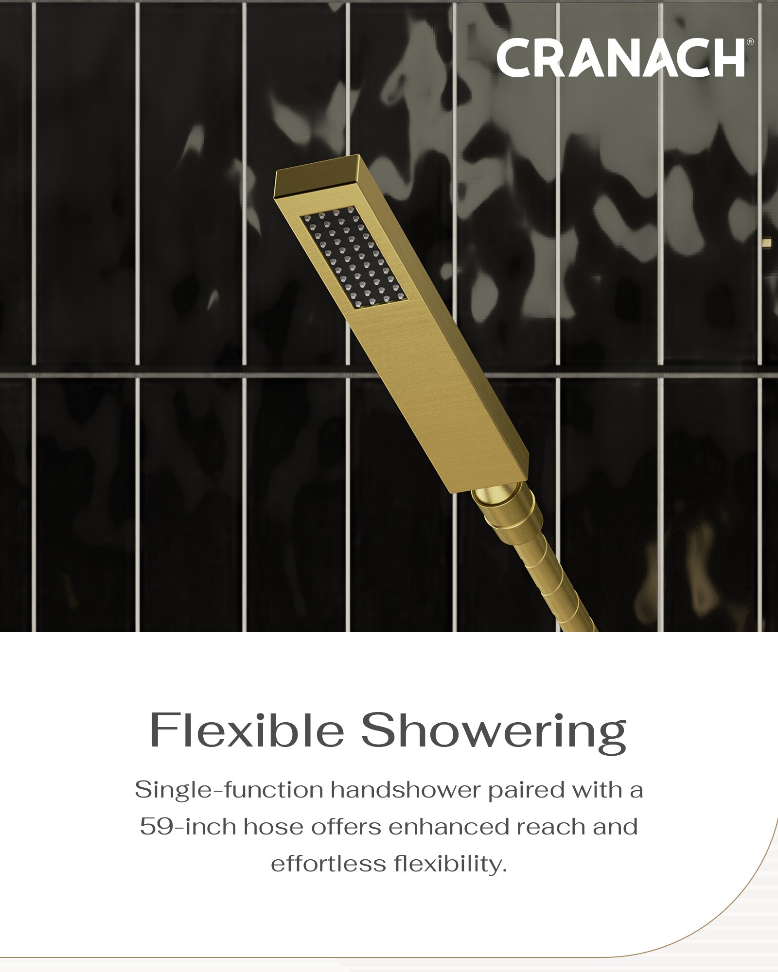 CRANACH C00.CR42.BG Showerhead-Bar-Panels - View #5