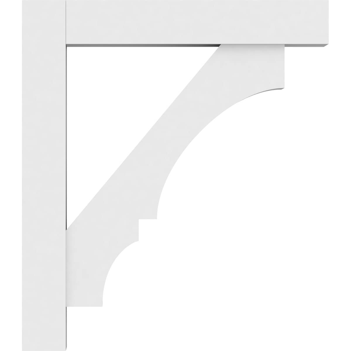 Ekena Millwork BKTP03X24X24BOA05 Exterior-Brackets-Braces - View #3