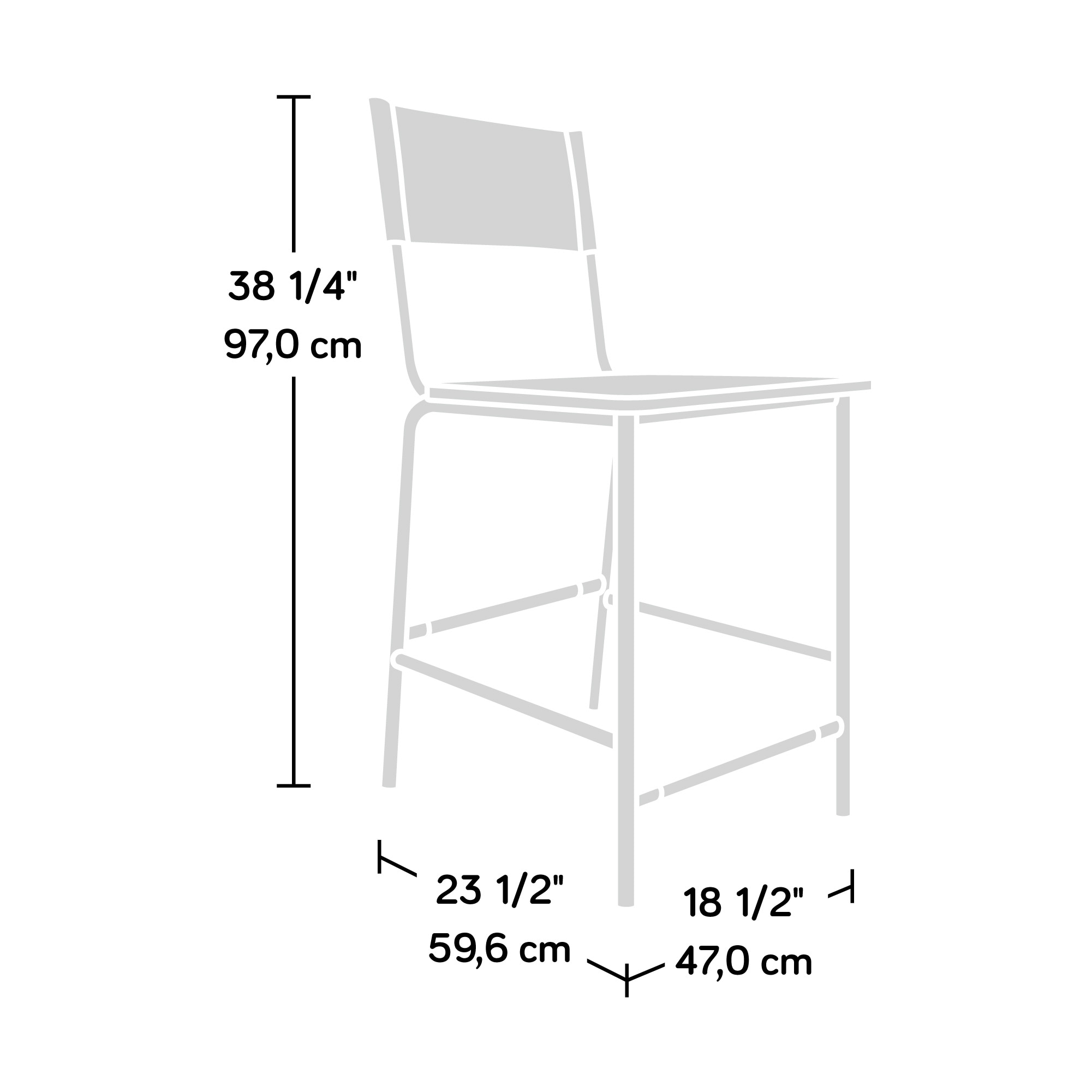 Clihome W50-ZO-0487 Dining-Chairs - View #4