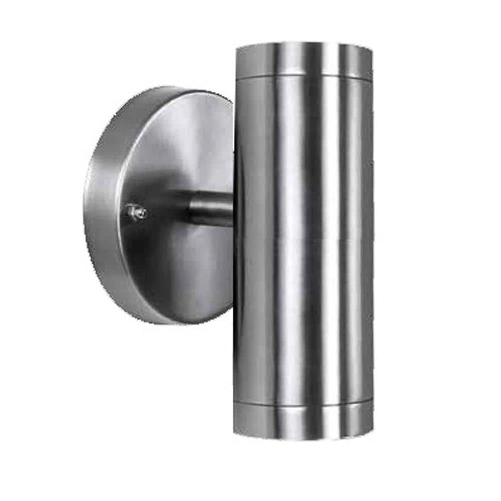 Acclaim Lighting 1402SS LED Wall Sconces 6.5-in H Polished Stainless steel Hardwired Integrated LED Outdoor Wall Light