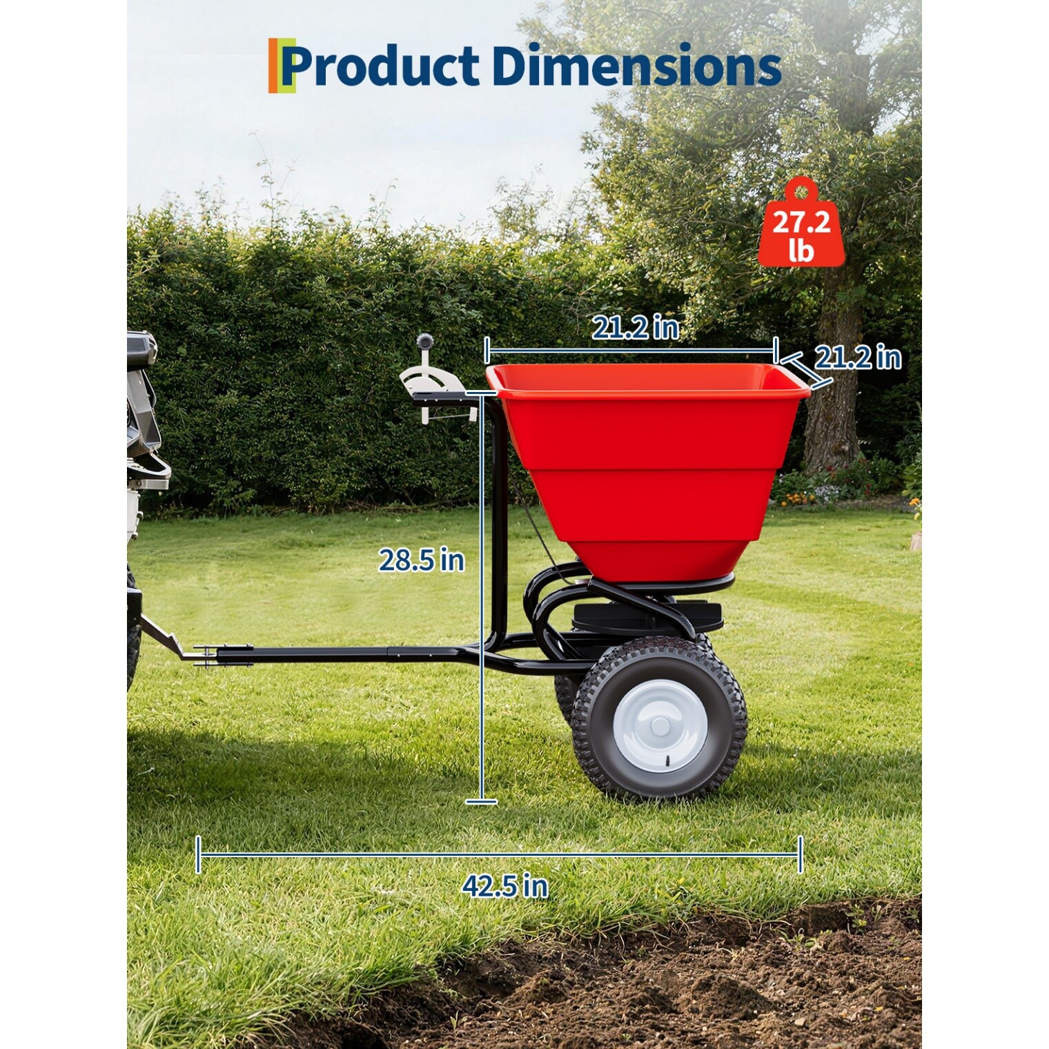 IdealHouse BLO-ZDUP-OH7 Push-Spreaders - View #2