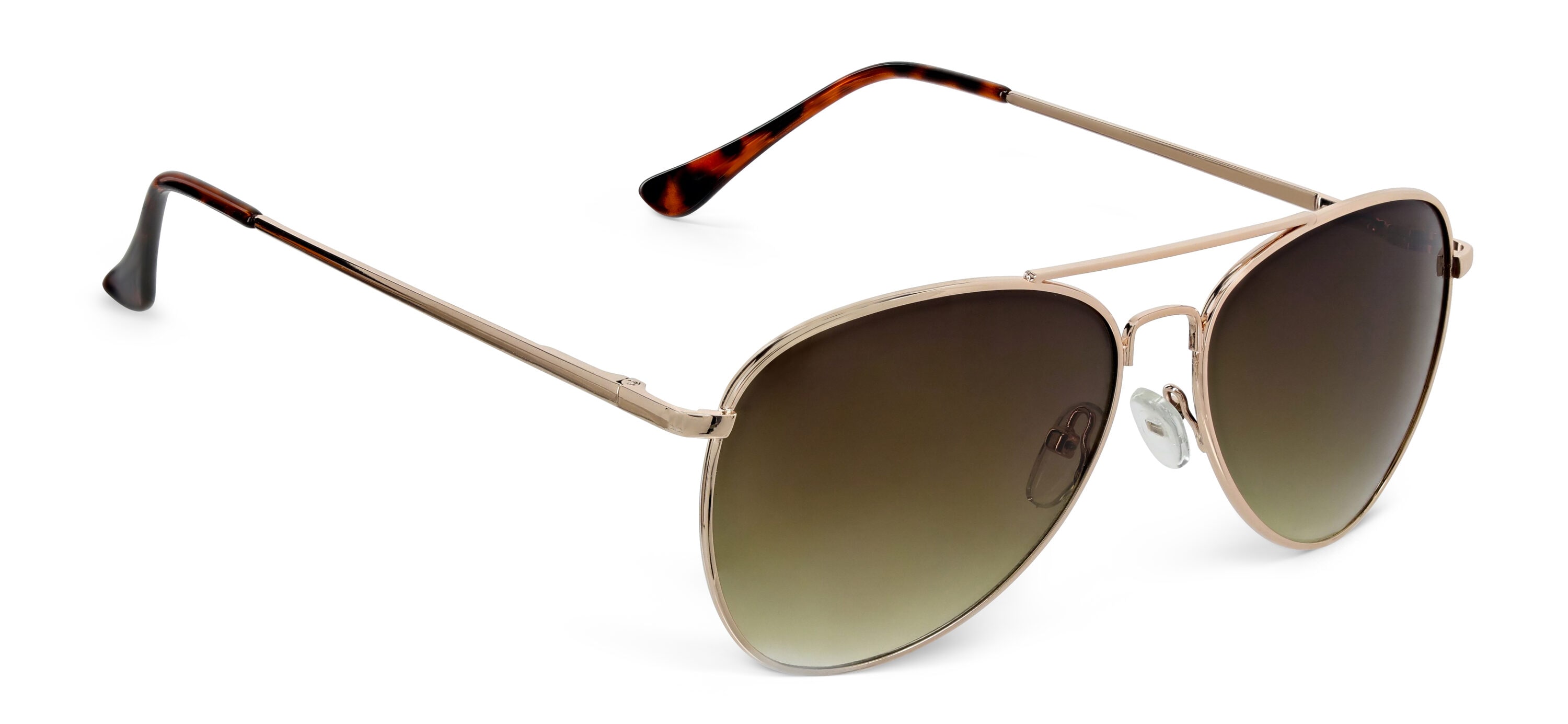 Hillman 1HE85901 Adult unisex Gold Steel Sunglasses