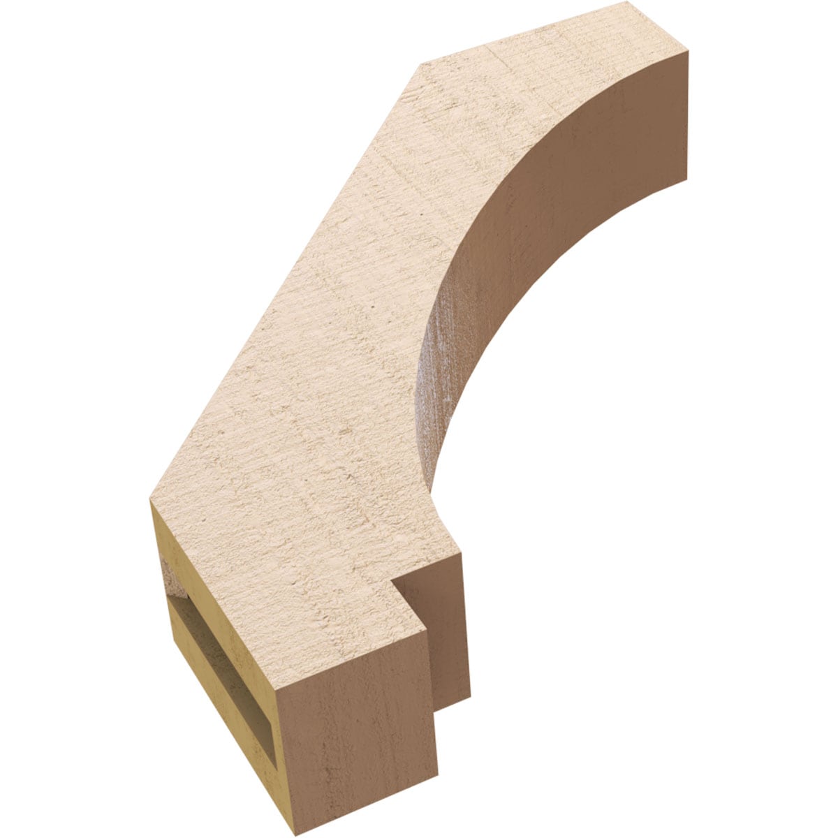 Ekena Millwork BRCUR03X14X14IMPRCPR braces - View #7