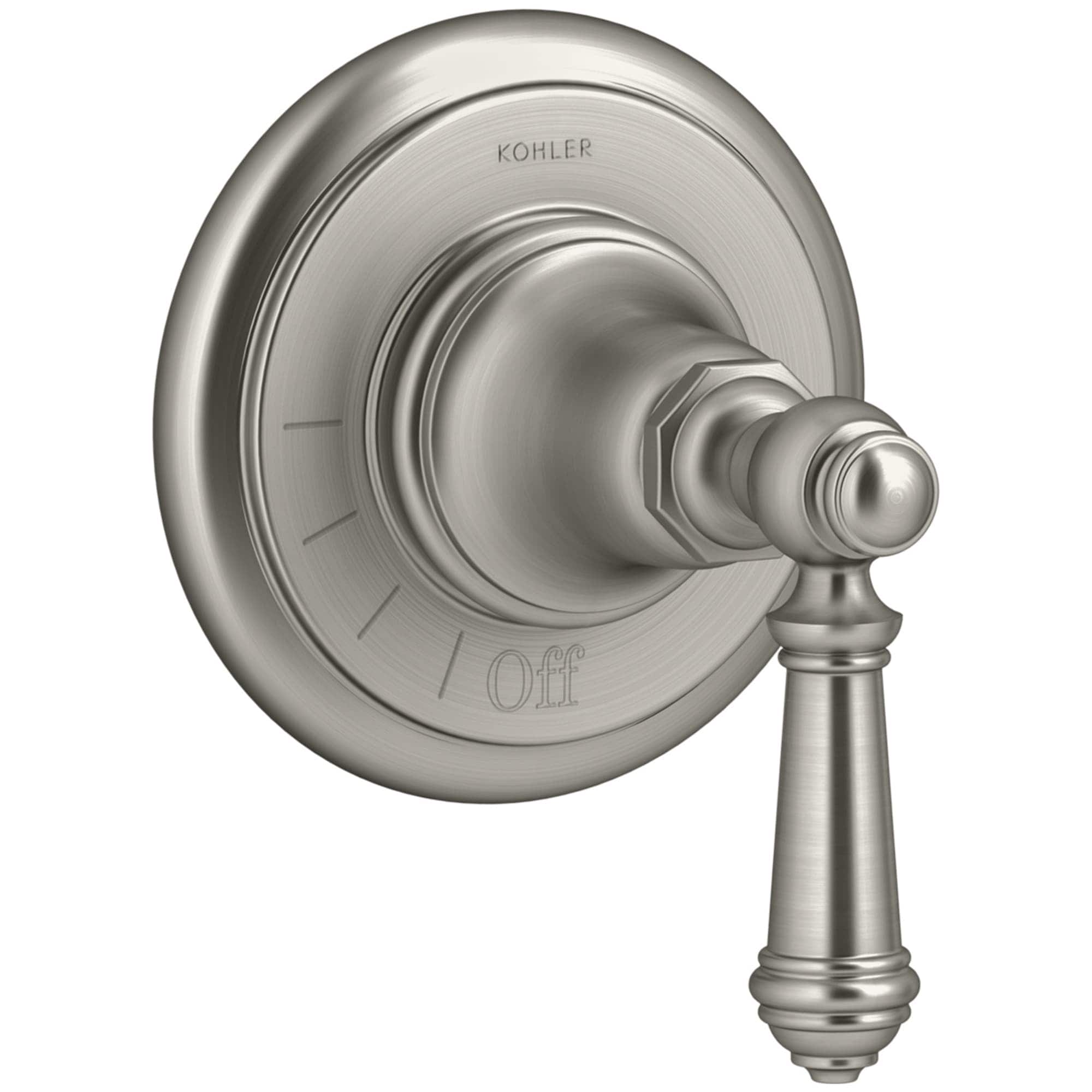 KOHLER T72771-4-BN Vibrant Brushed Nickel Lever Shower Faucet Handle