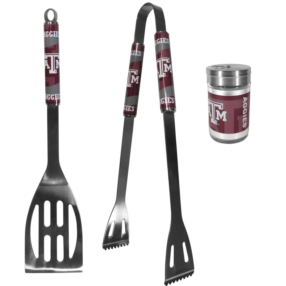 Dyna-Glo 2pc Stainless Steel Spatula and Tongs Set