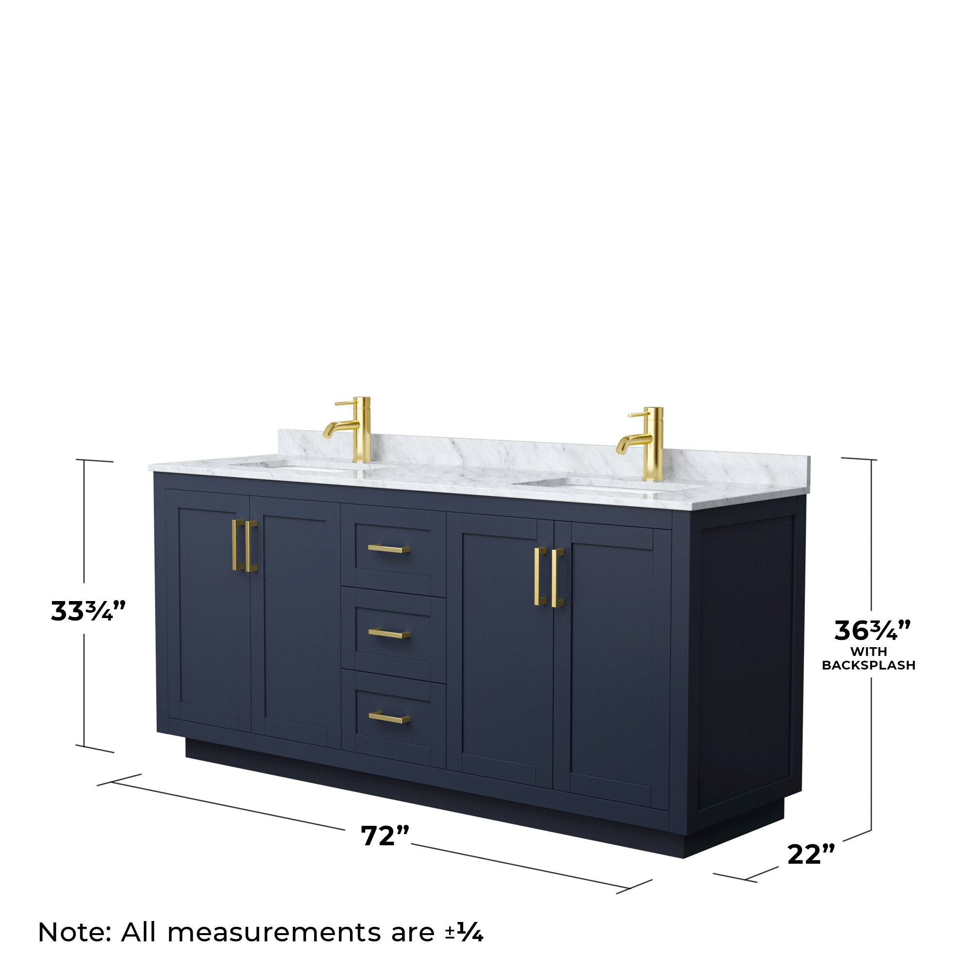 Wyndham Collection WCF292972DBLCMUNSM70 Bath-Vanity-Combo - View #6