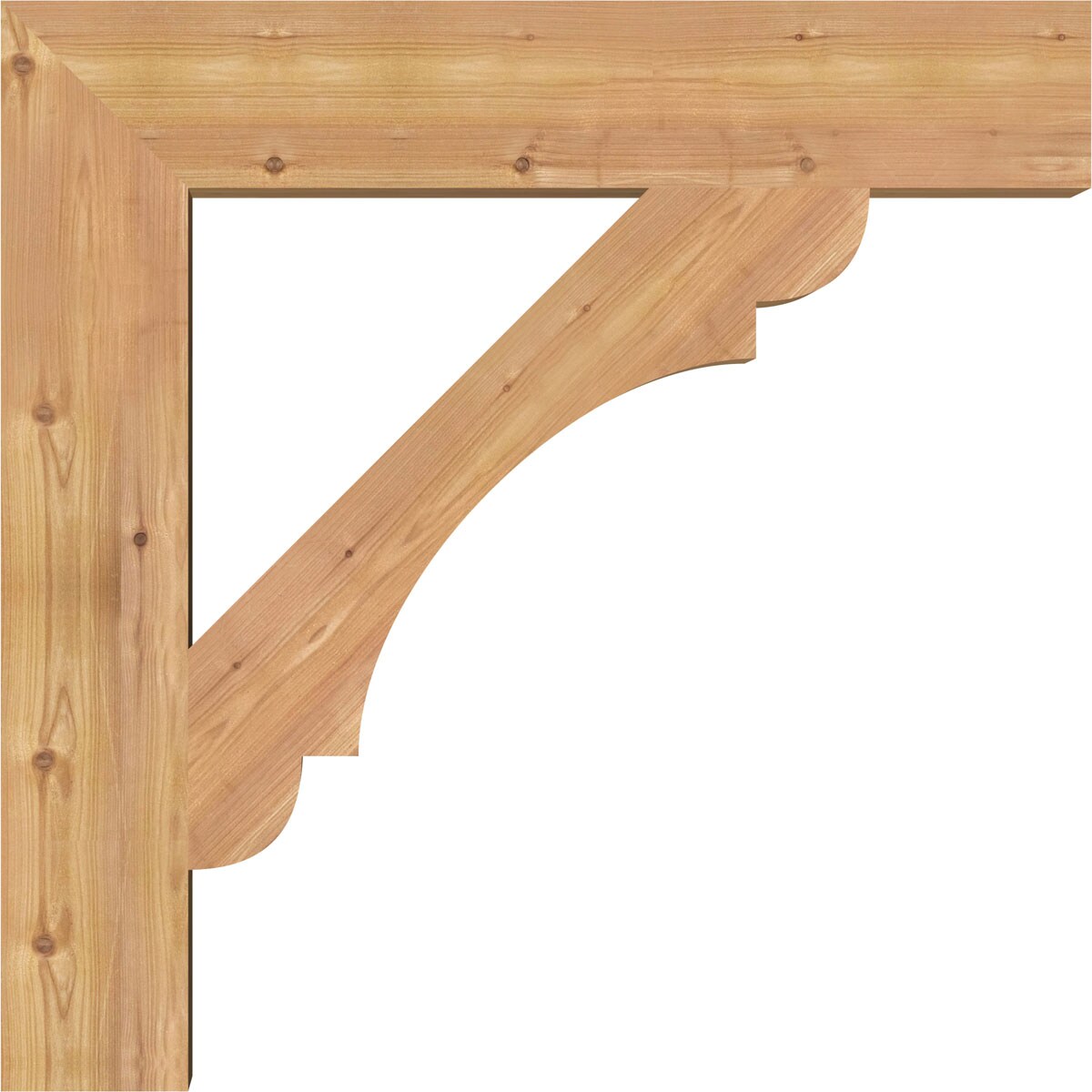 Ekena Millwork BKT06X32X32OLY05SWR Exterior-Brackets-Braces - View #3
