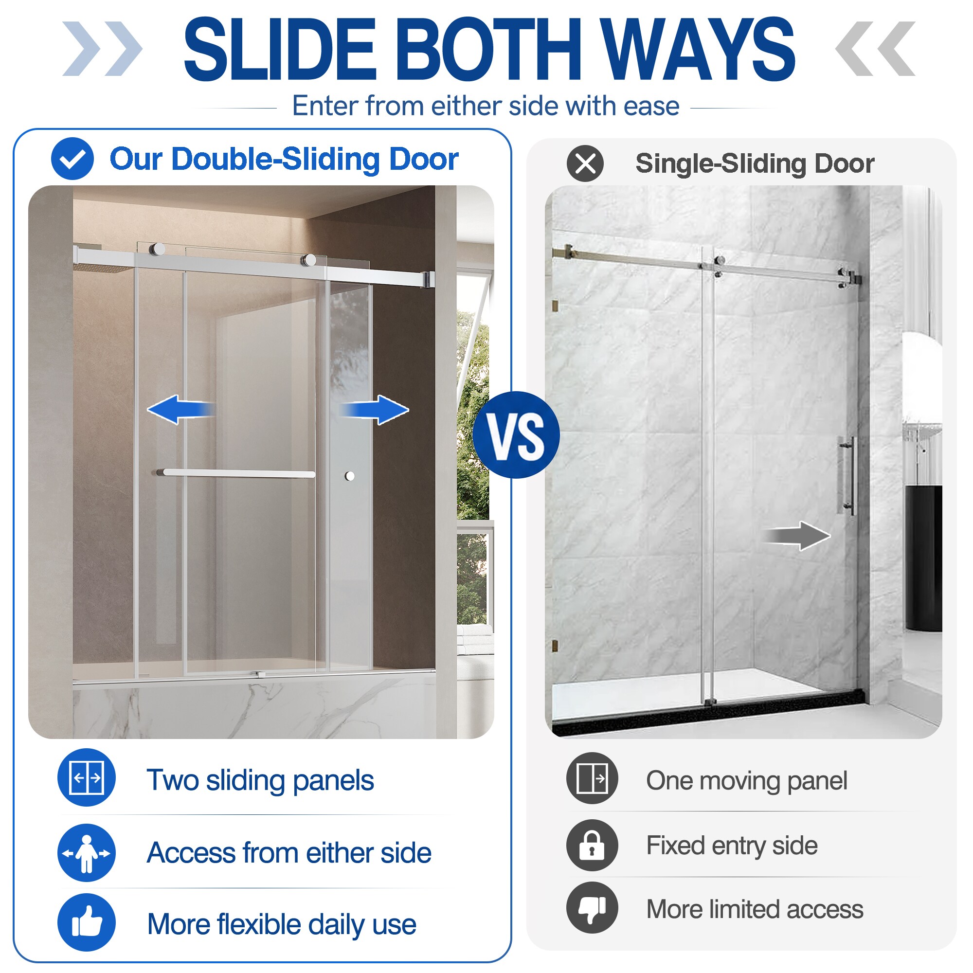 WELLFOR CHGY-D163111781 Shower-Doors - View #7