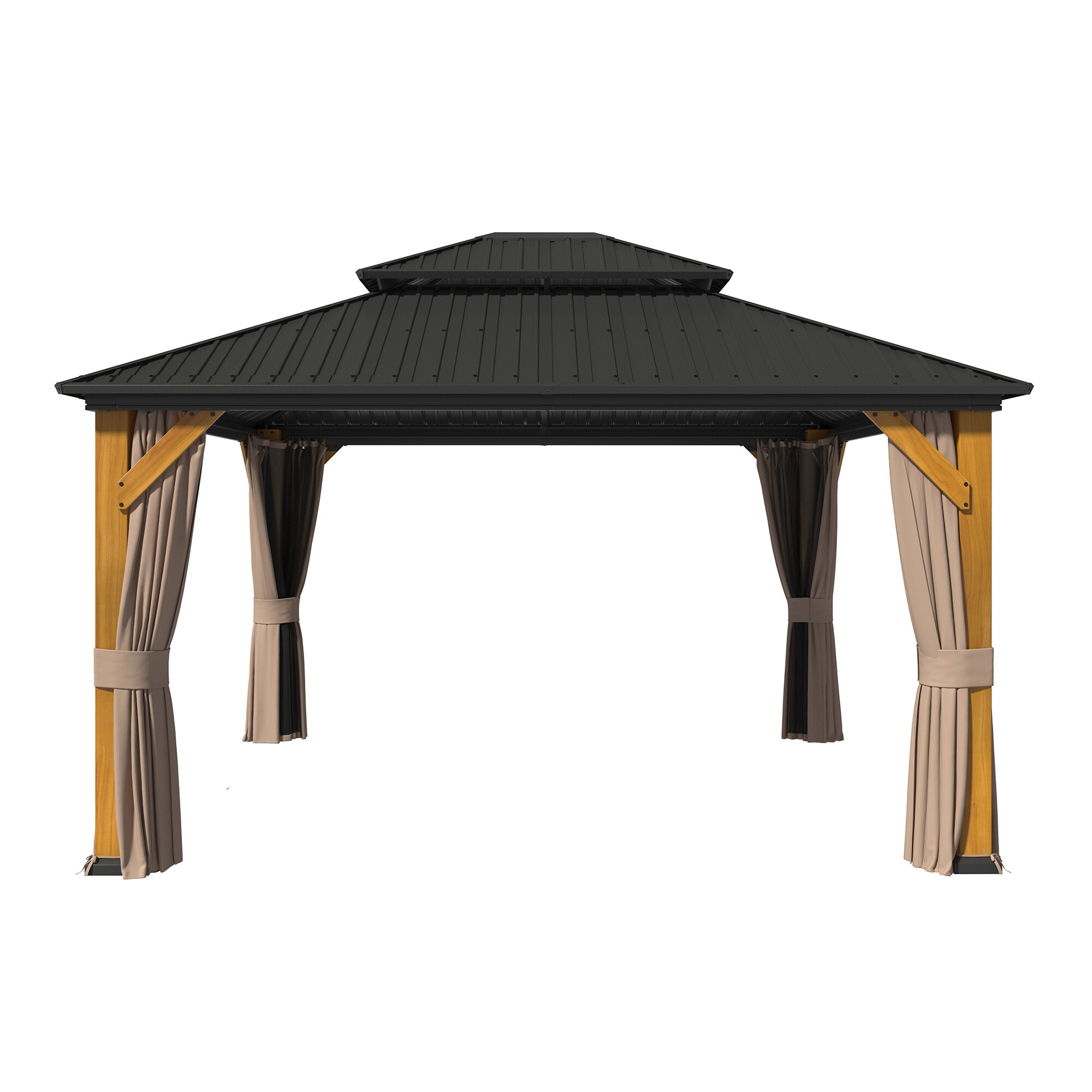Clihome CL-DOLS018 Wood-Resin-Gazebos - View #4