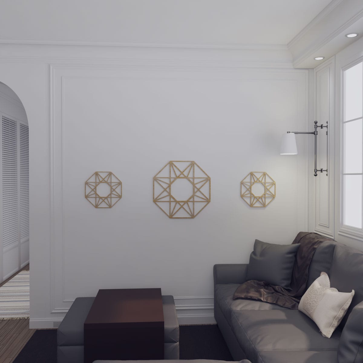 Ekena Millwork CMWP20X20X0250GDBI Ceiling-Medallions - View #10