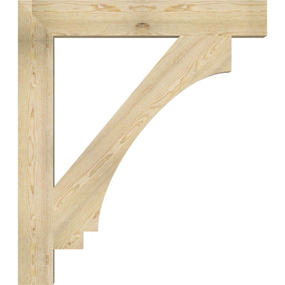 Ekena Millwork BKT06X42X48IMP05RDF Exterior-Brackets-Braces - View #3