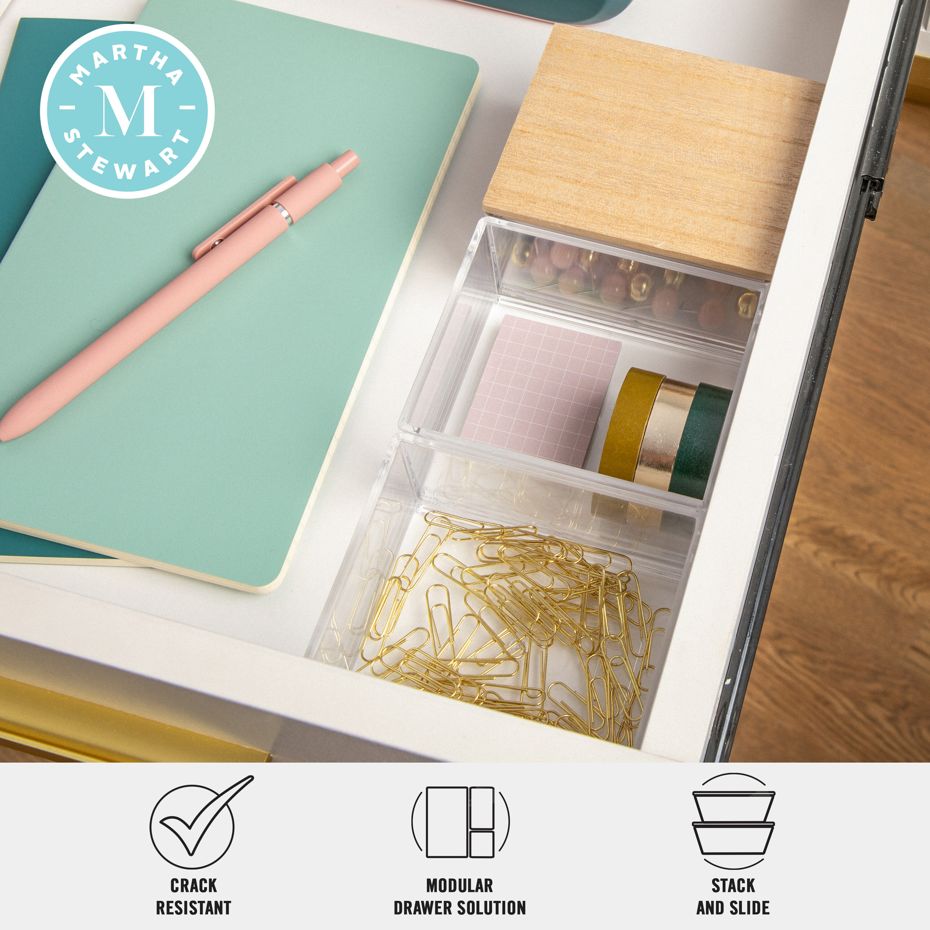 Martha Stewart 196861055775 Desktop-Organizers - View #2