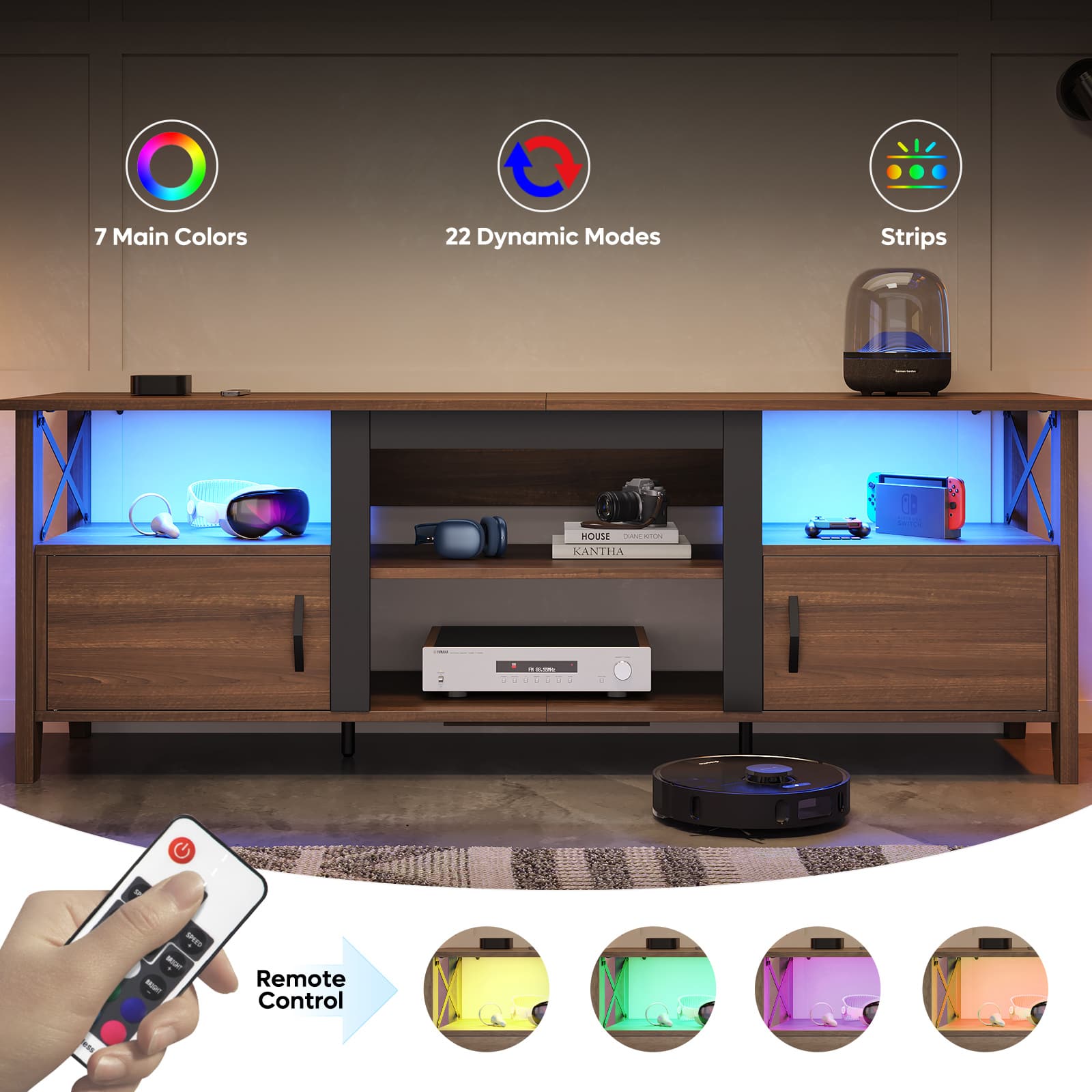Bestier LOW-L103216P-ANCA Tv-Stands - View #7