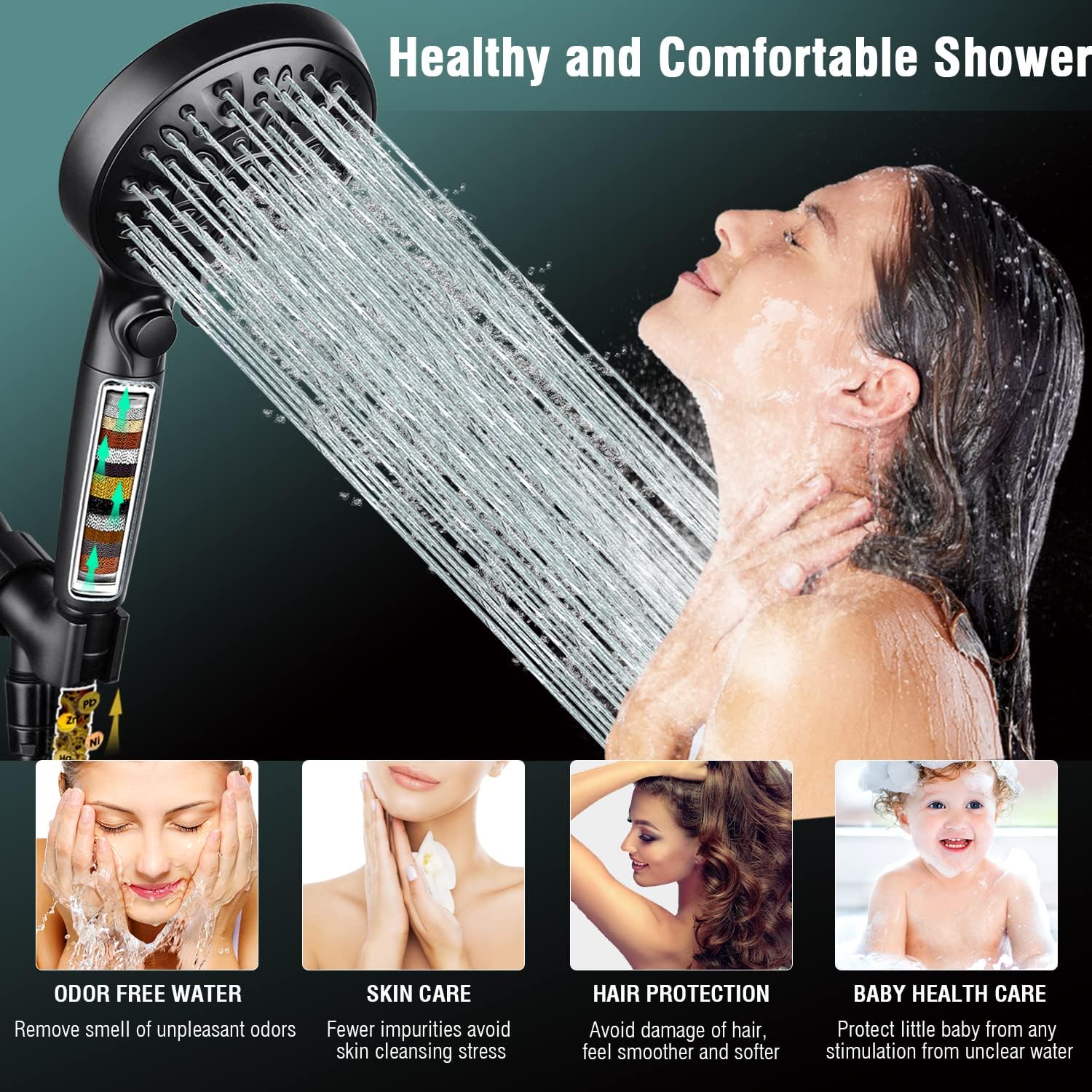 WIZ INJL-010 Fixed-Showerhead - View #6