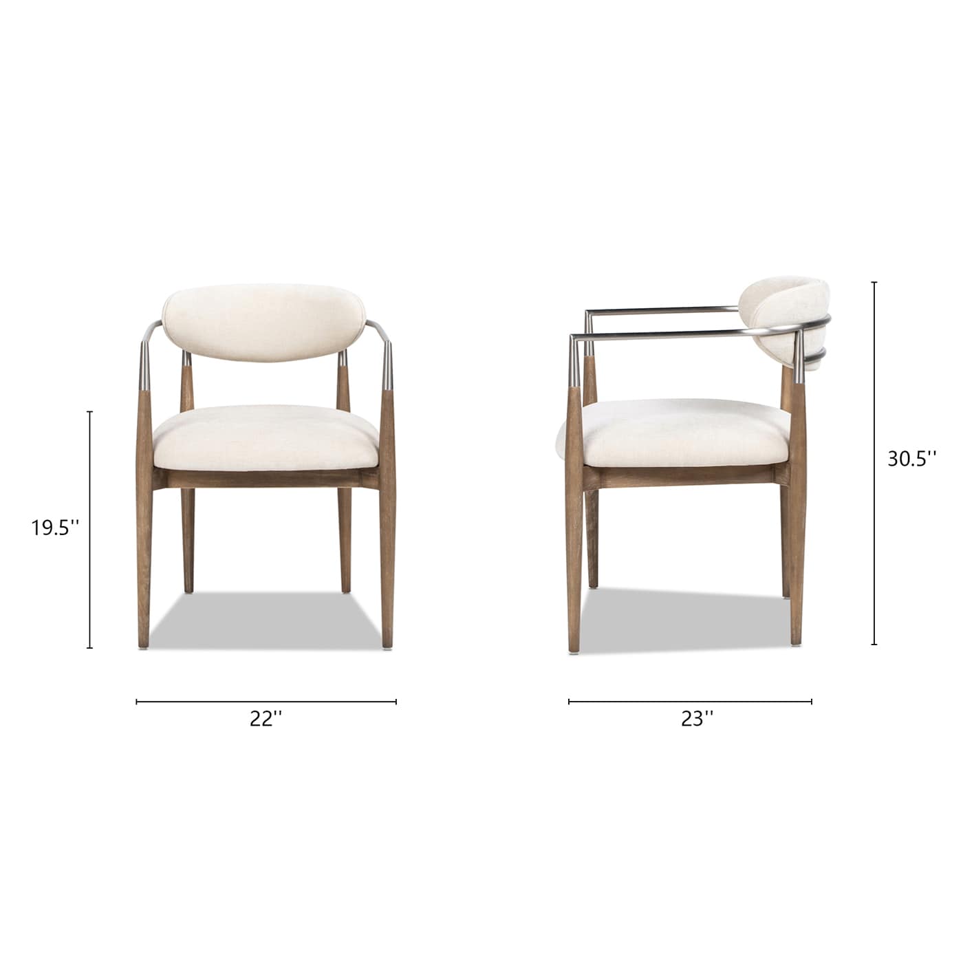 Jennifer Taylor Home LMCL-60690 Dining-Chairs - View #5