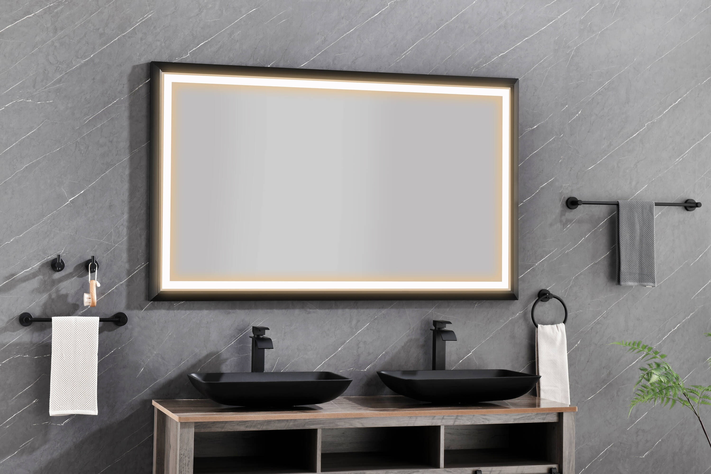 Vacolite KP-7248BL09 Framed-Bath-Mirrors - View #8