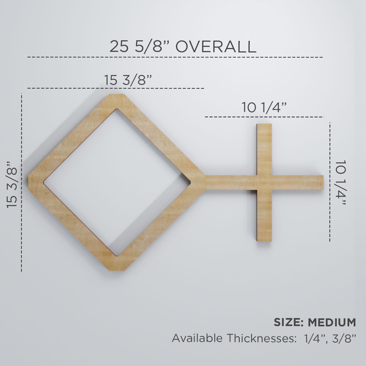 Ekena Millwork WALW16X16X0375CAMHI Wall-Panels - View #2