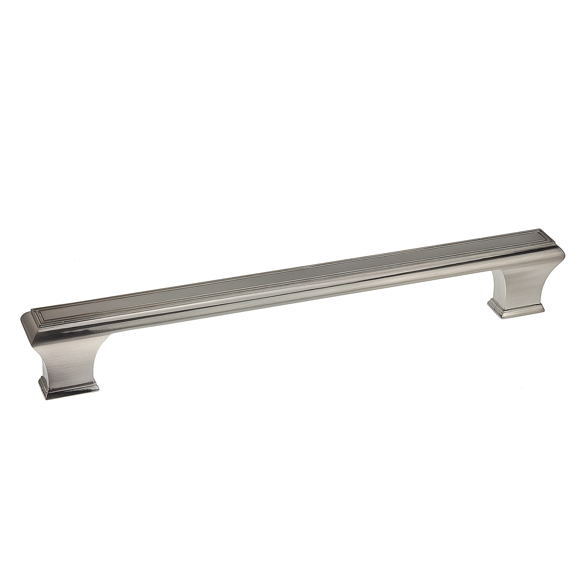 Beauharnois 7-9/16-in (192Mm) Center to Center Brushed Nickel Rectangular Handle Drawer Pulls | - Richelieu BP775192195