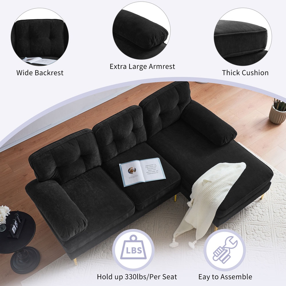 ModernLuxe L-SG000980AAD Sofas-Loveseats - View #5