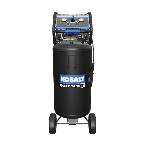 Kobalt QUIET TECH 26-Gallon Single Stage Portable Electric Vertical Air Compressor