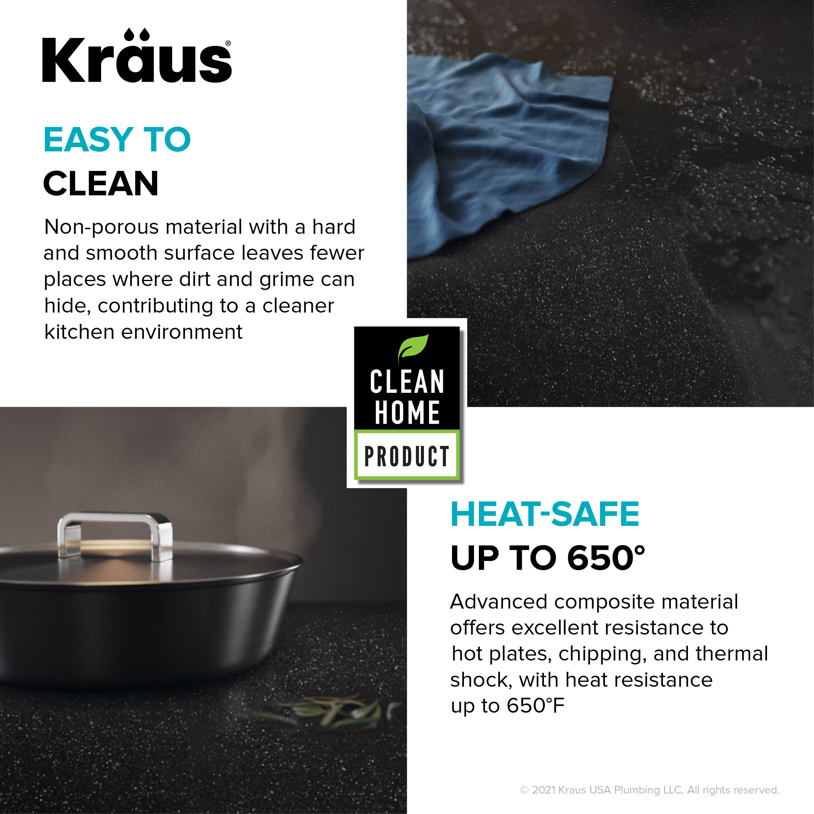 Kraus KGUW1-33WH Kitchen-Sinks - View #14