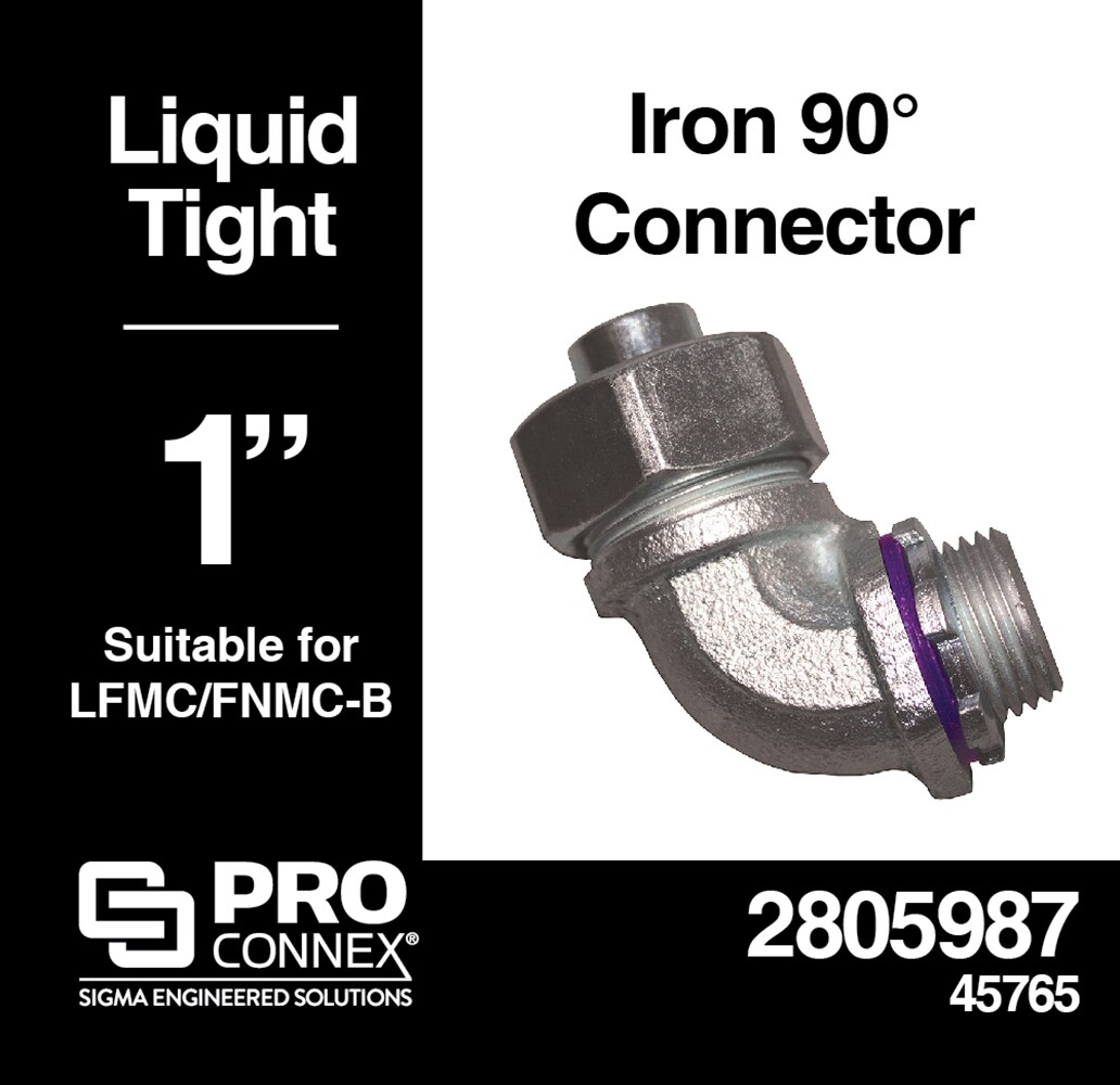 Yaomiao Liquid Tight Connector 180 Degree Electrical Conduit 3/4 Inch