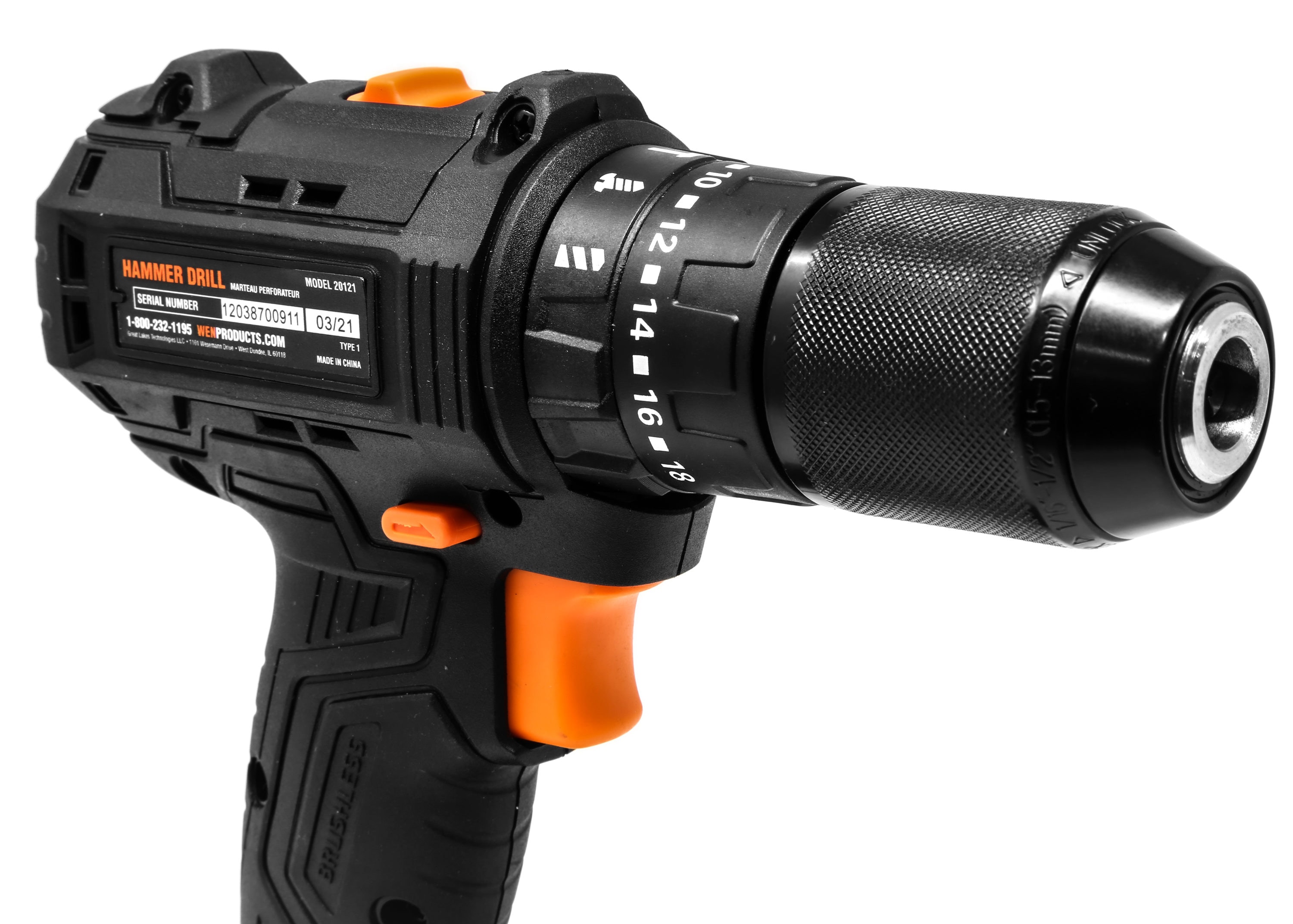 WEN 20121 Cordless-Hammer-Drills - View #6
