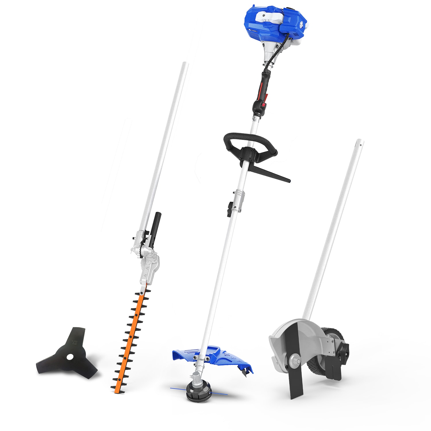 Wild Badger Power WB26MTSE 4 In 1 Multi Tool 26-cc 2-cycle 17-in Straight Shaft Attachment Capable Gas String Trimmer