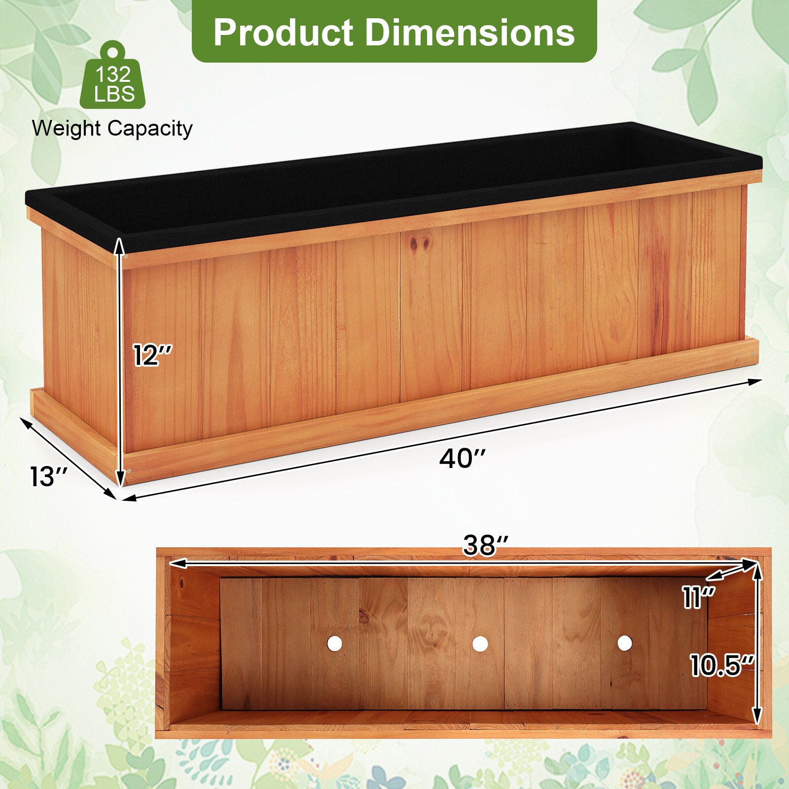 Costway CSHY006038 Raised-Planter-Boxes - View #3