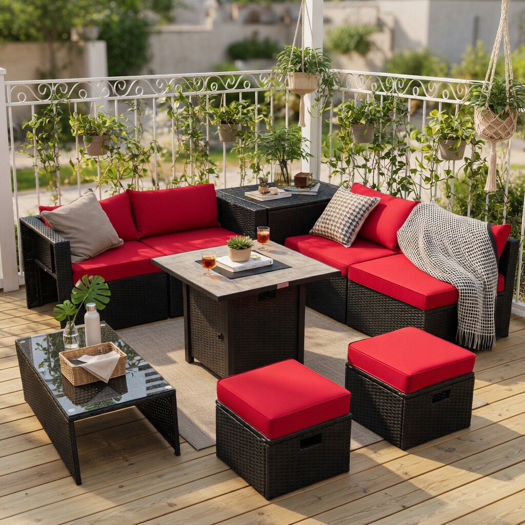 VERYKE 6165598114462 Patio-Conversation-Sets - View #3