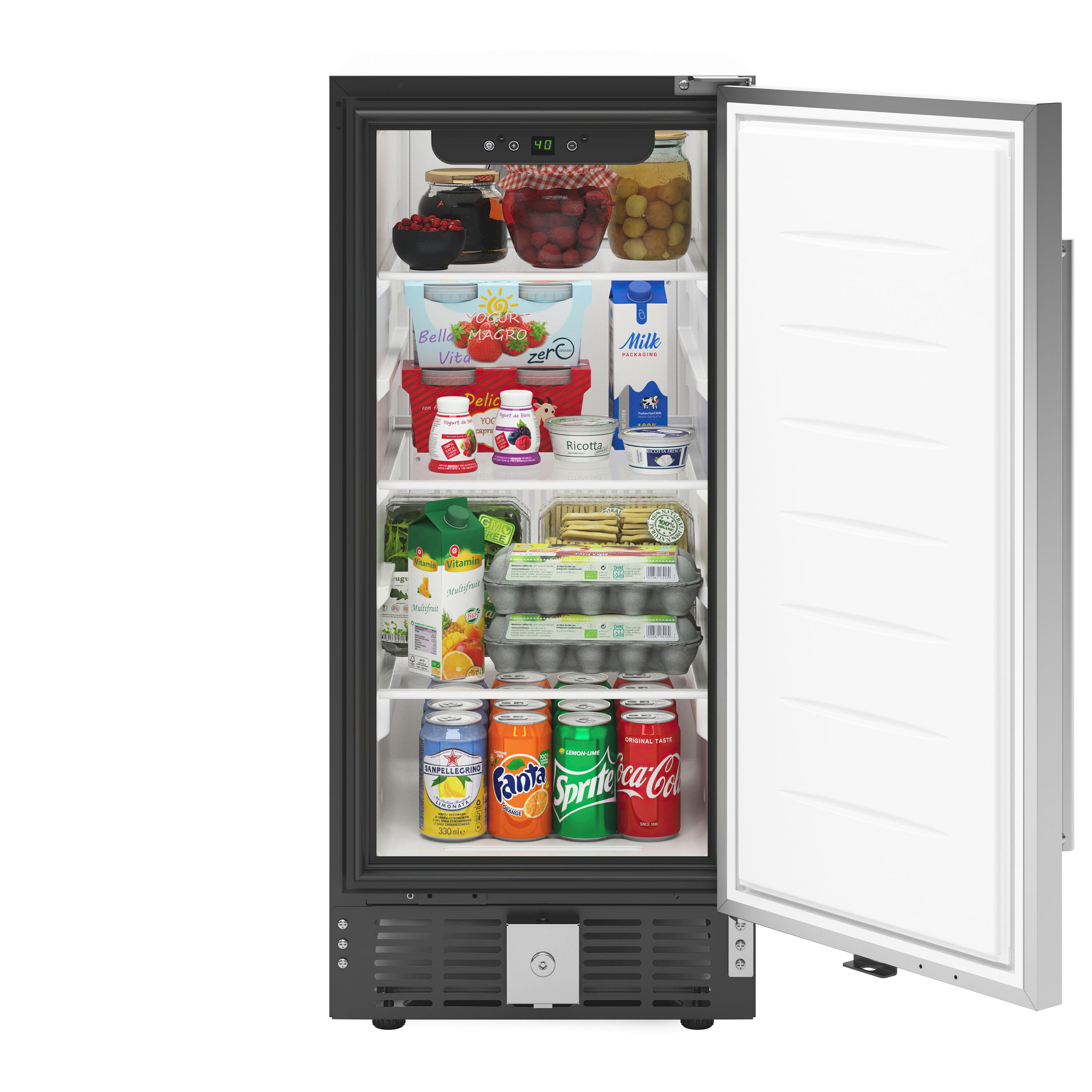 KoolMore LOW-KM-BIR3C-SS Beverage-Dispensers - View #3