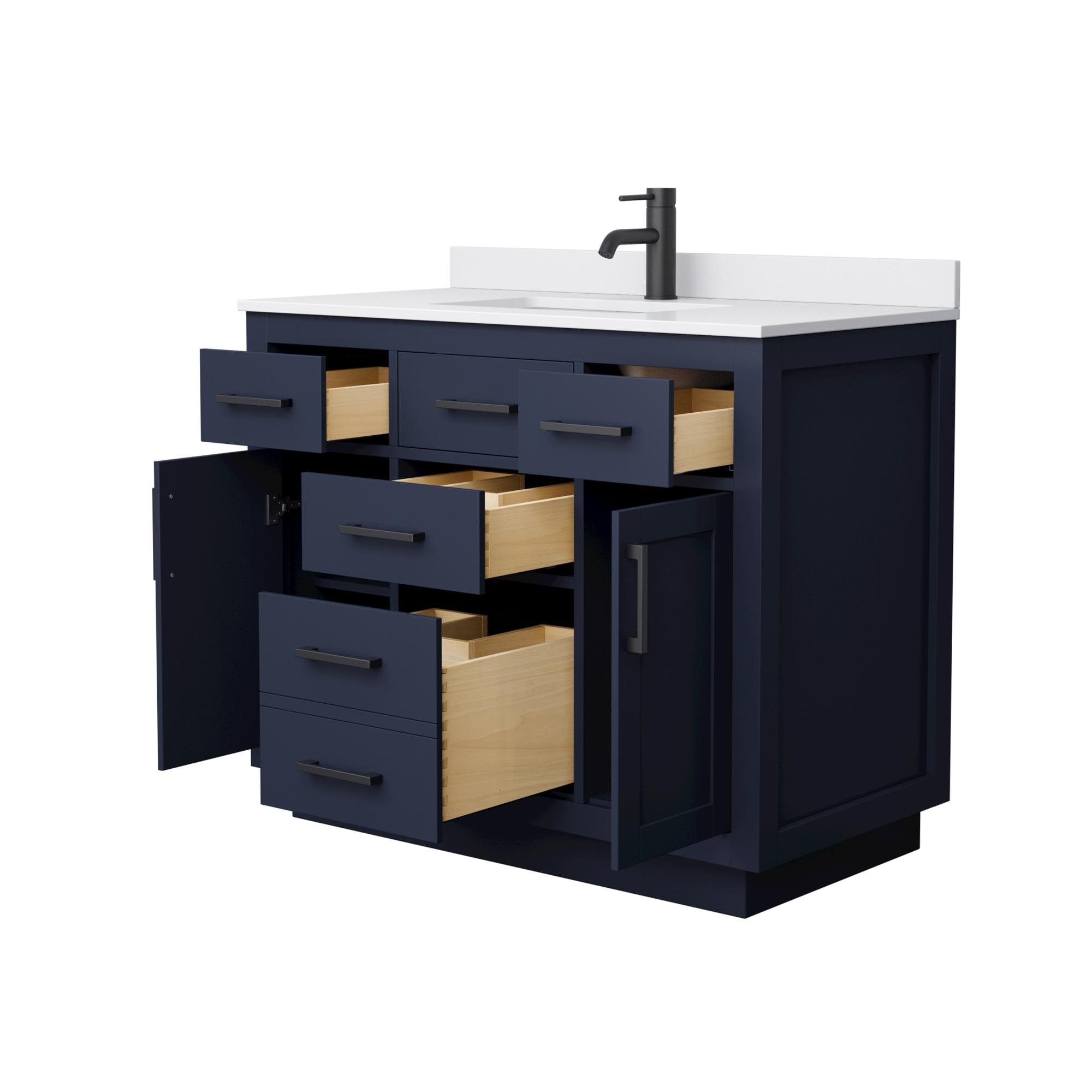 Wyndham Collection WCG262642SBBWCUNSMXX Bath-Vanity-Combo - View #2