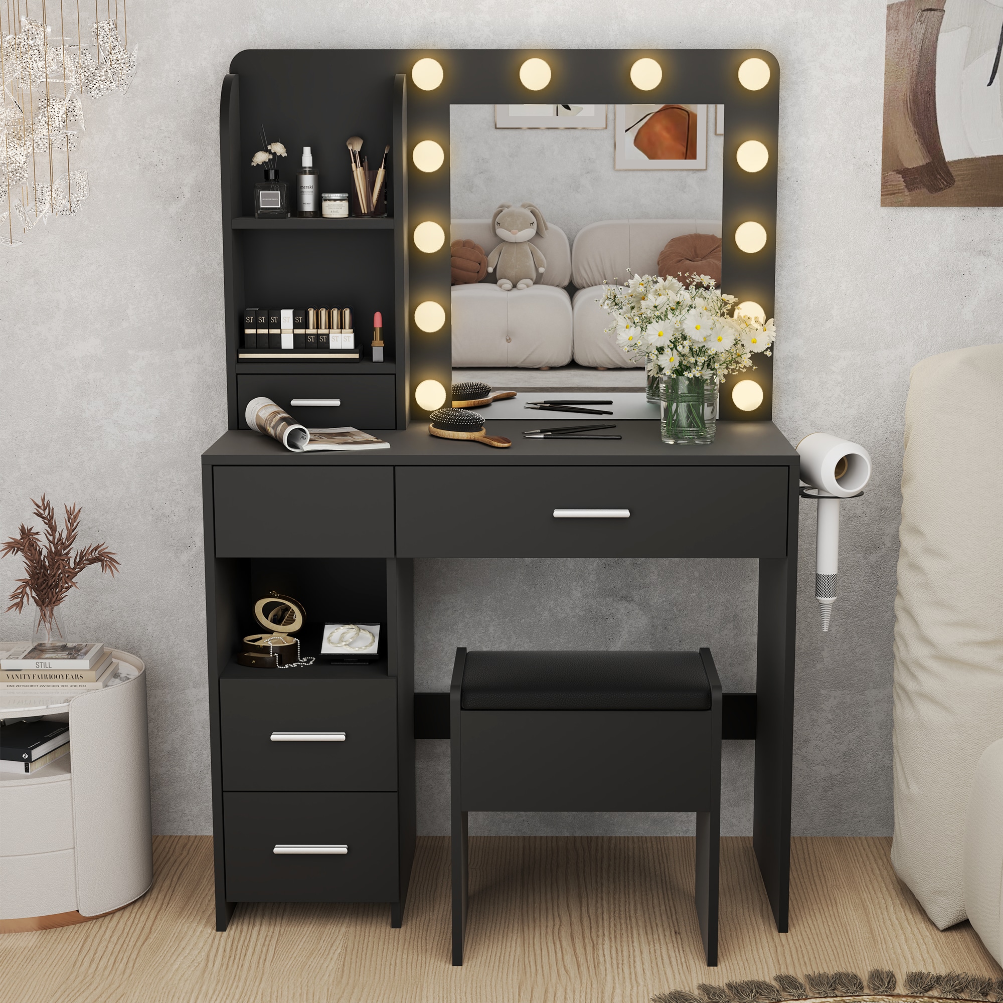  SZT35H01-A-LW1 Bedroom-Vanities - View #2