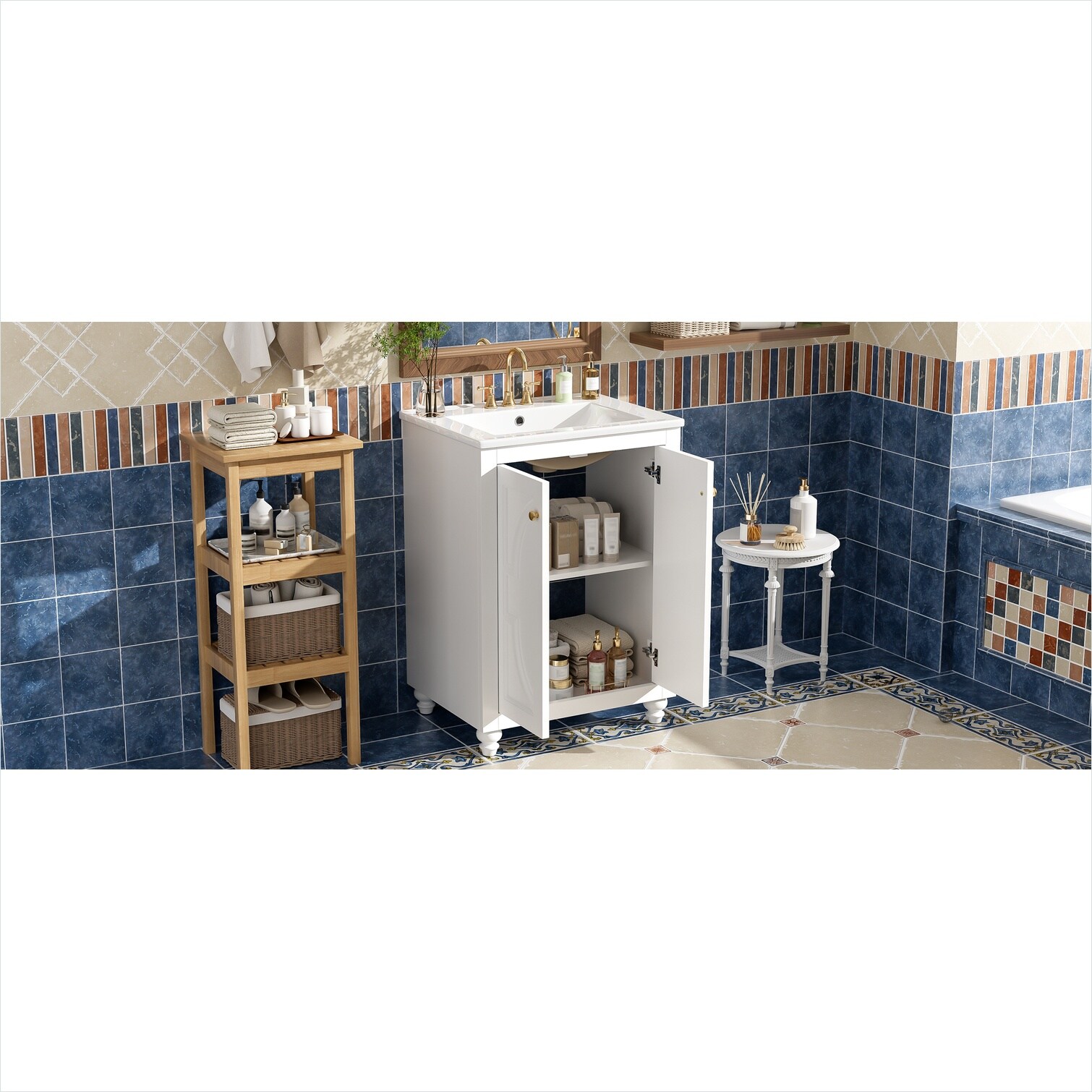 SunJet UDQUDHDMO8OK Bath-Vanity-Combo - View #14