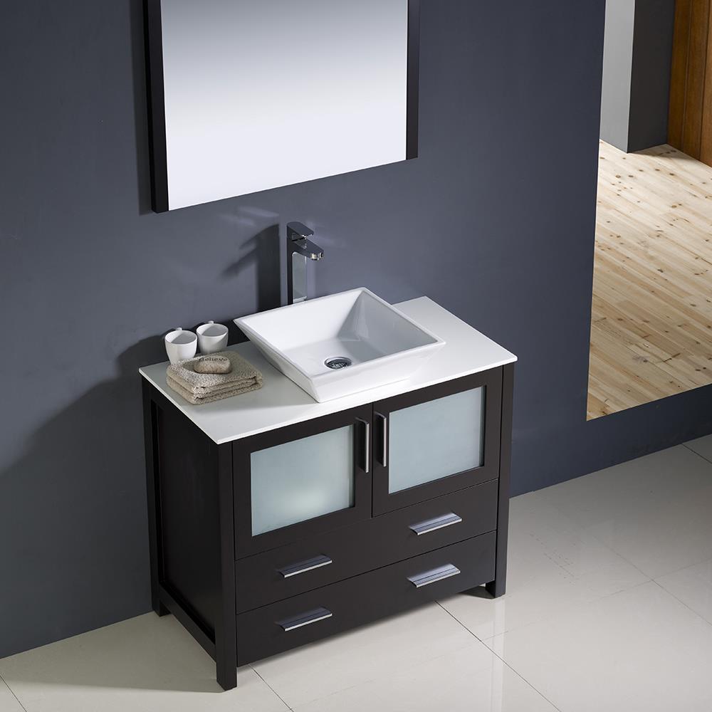 Fresca FVN6236ES-VSL Bath-Vanity-Combo - View #3