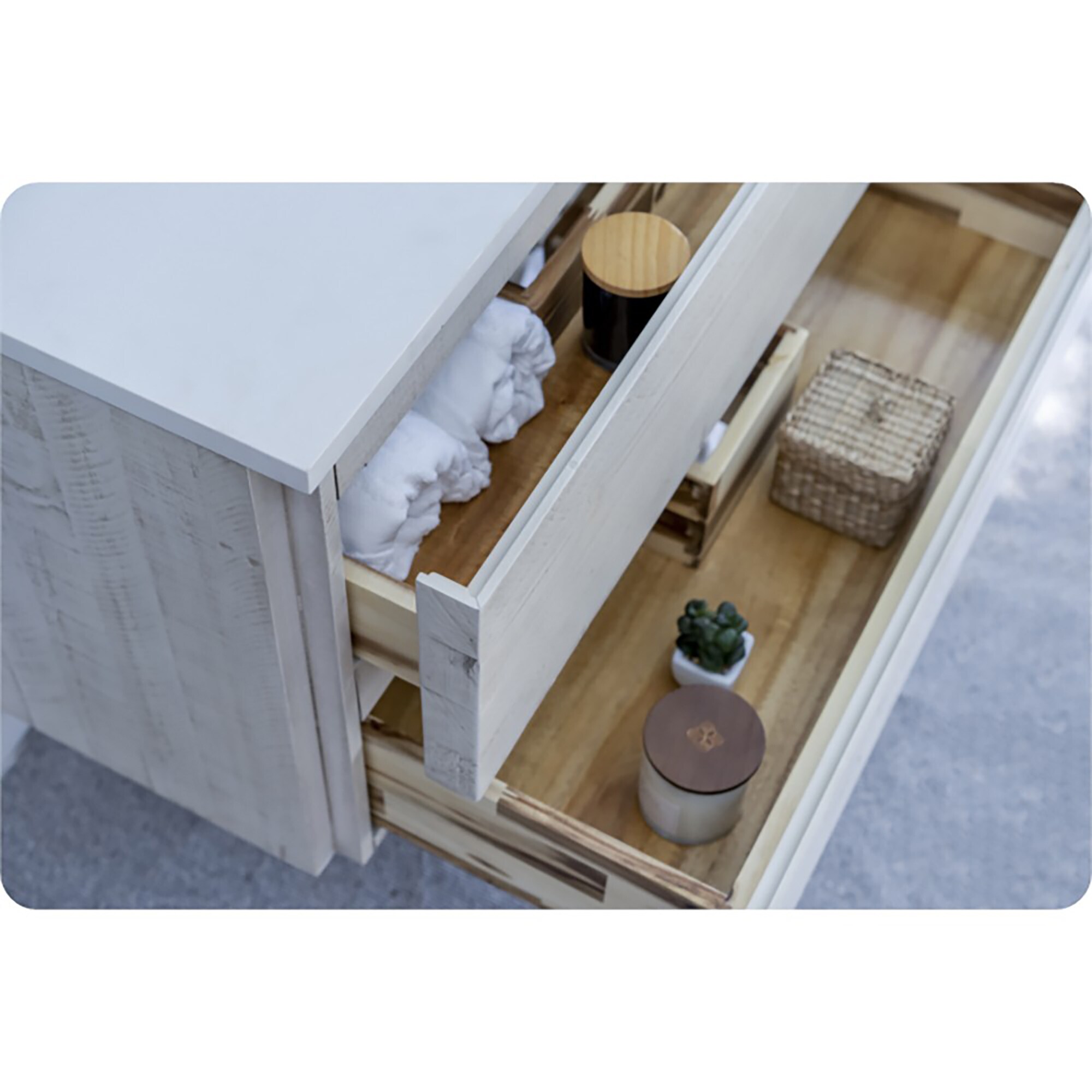 Fresca FCB31-2424RWH-CWH-U Bath-Vanity-Combo - View #11
