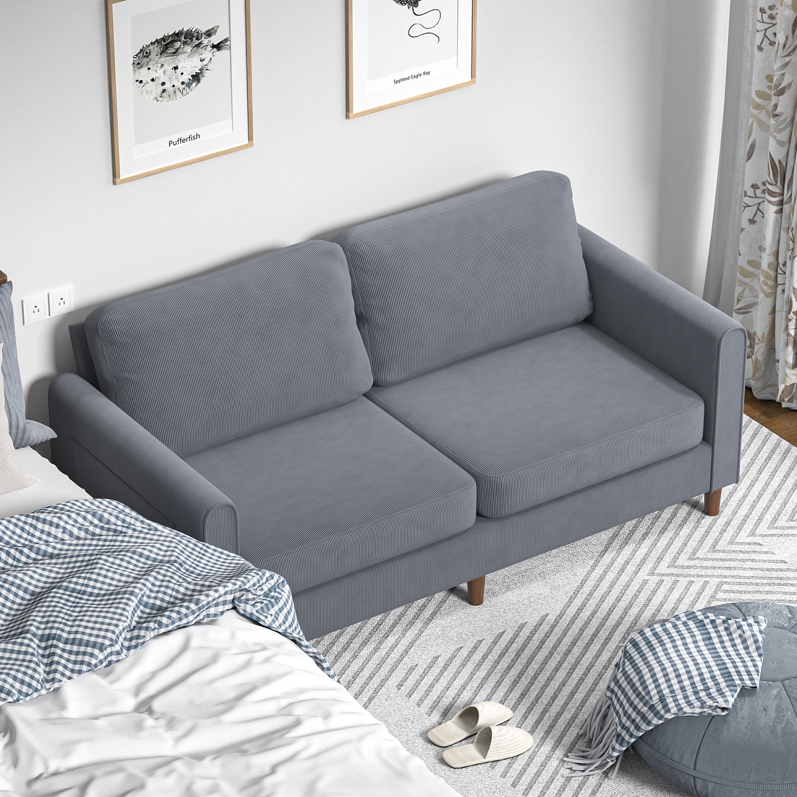 Delarpo H0163 Sofas-Loveseats - View #2