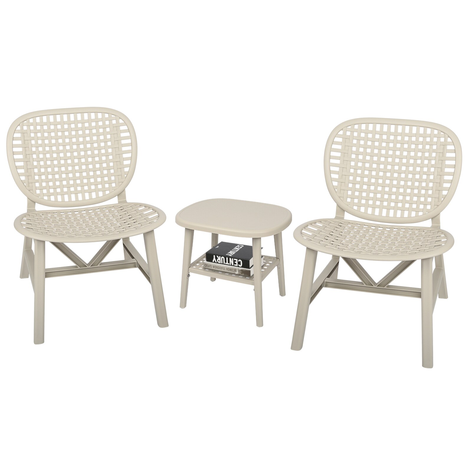 Miki Shinly FCP-7235-04QI Patio-Conversation-Sets - View #7