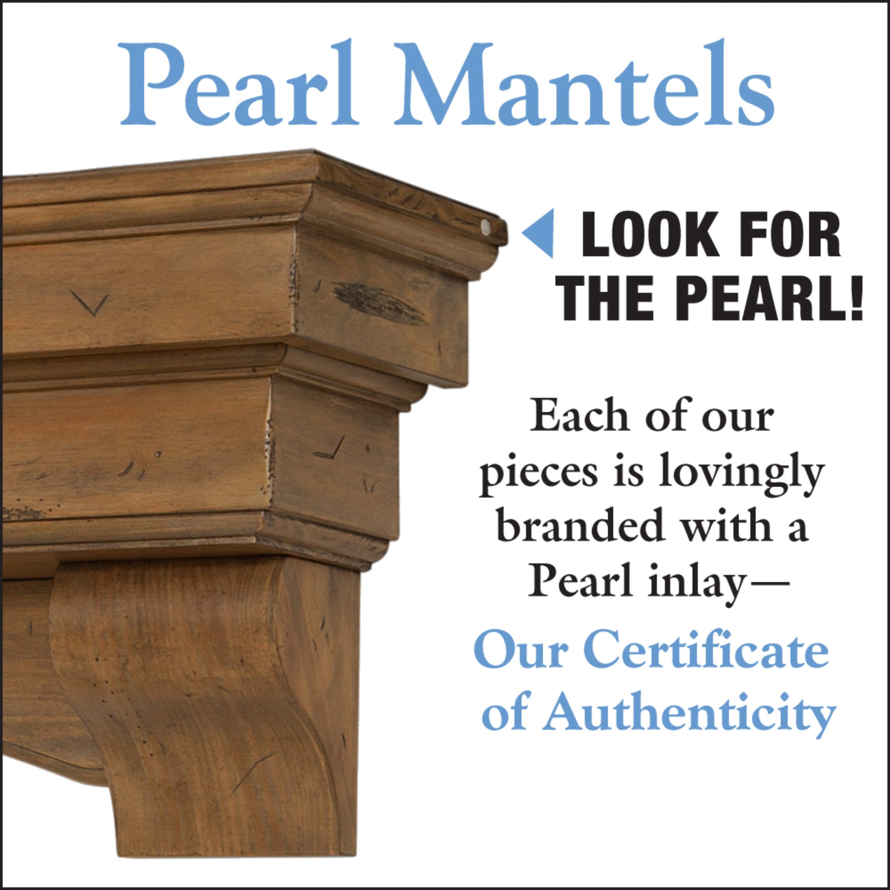 Pearl Mantels SSUP7249710L Mantel-Shelves - View #4
