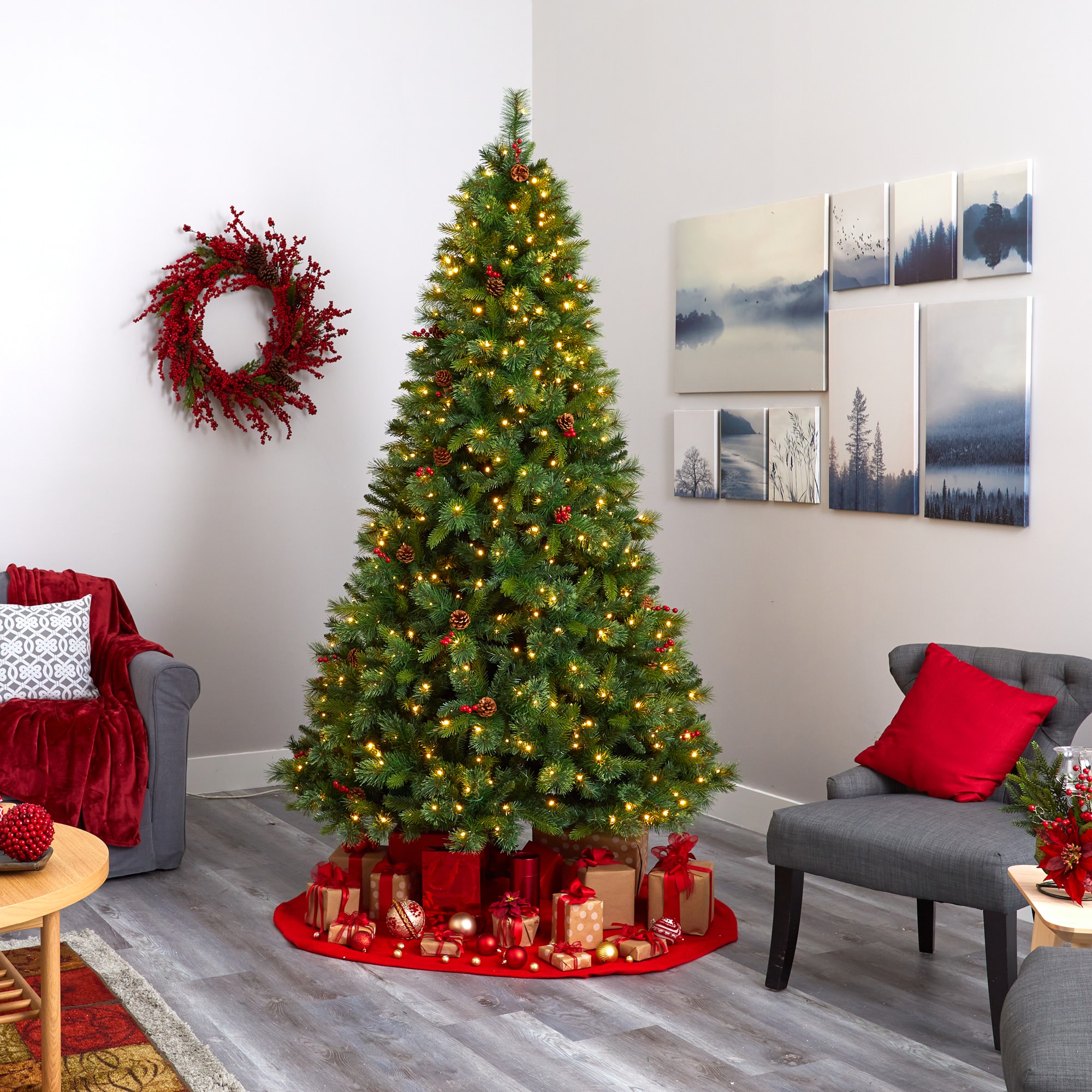 Nearly Natural T1680 Artificial-Christmas-Trees - View #7