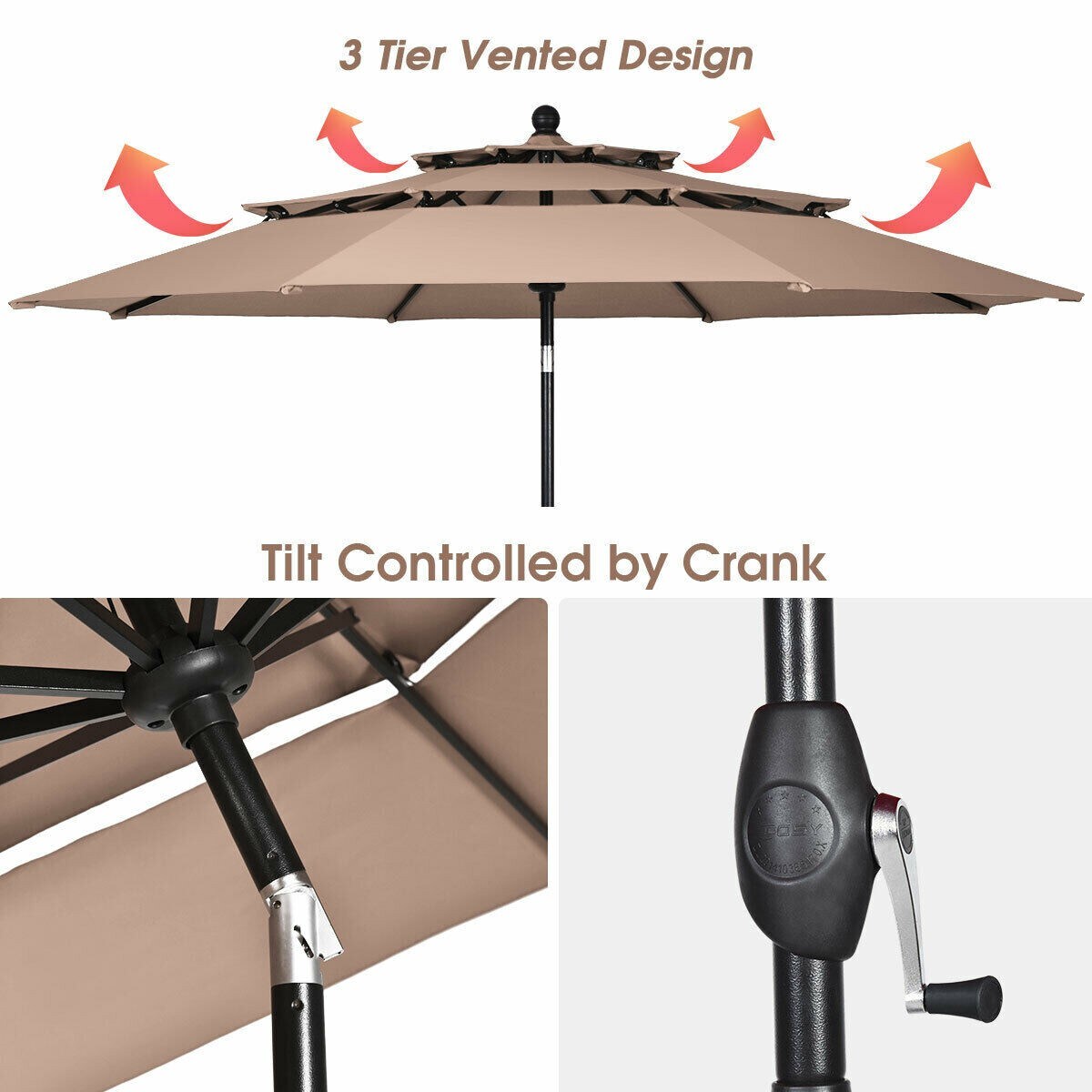 Clihome CWCH-OP3928BE Umbrellas-2 - View #6